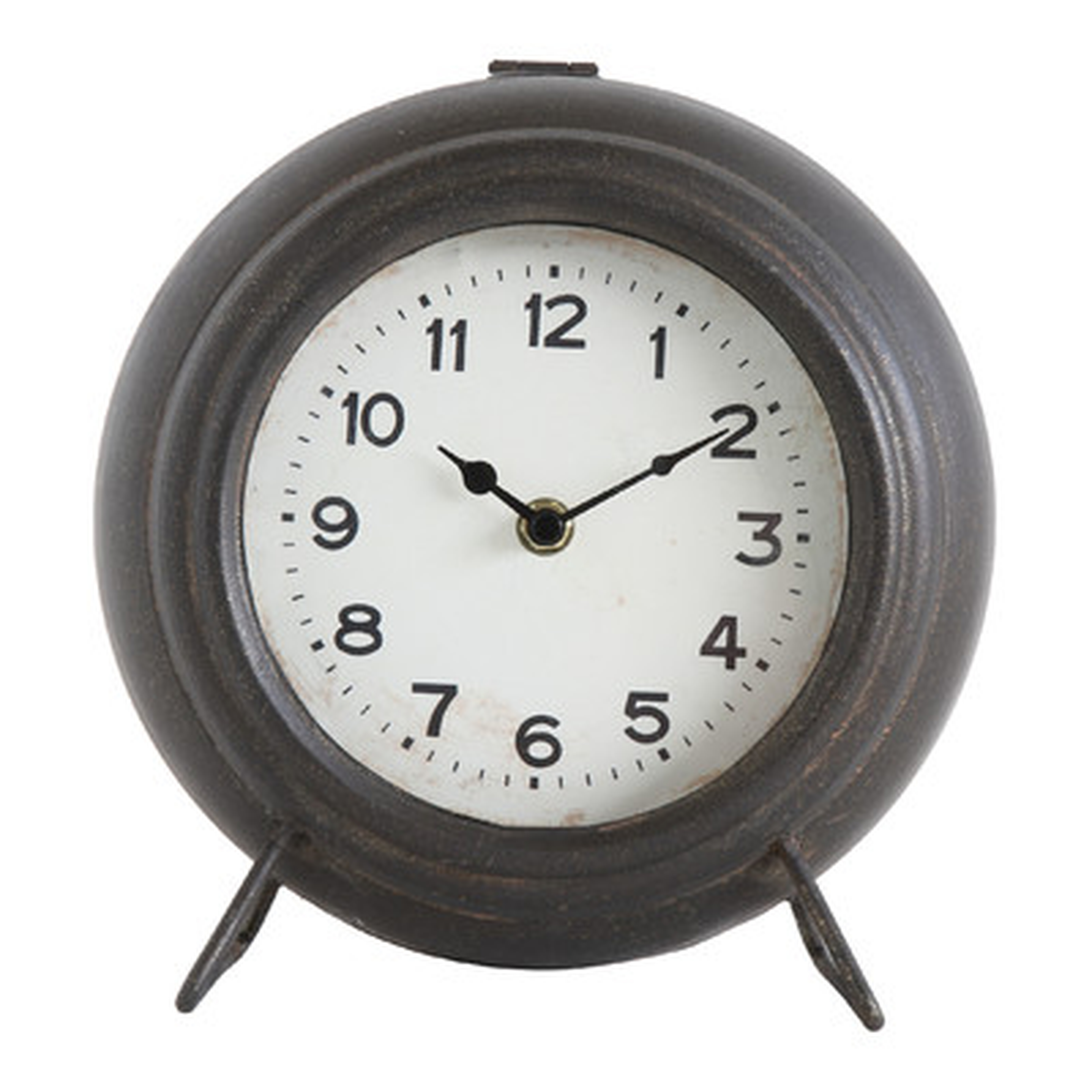 Metal Mantel Clock - Wayfair