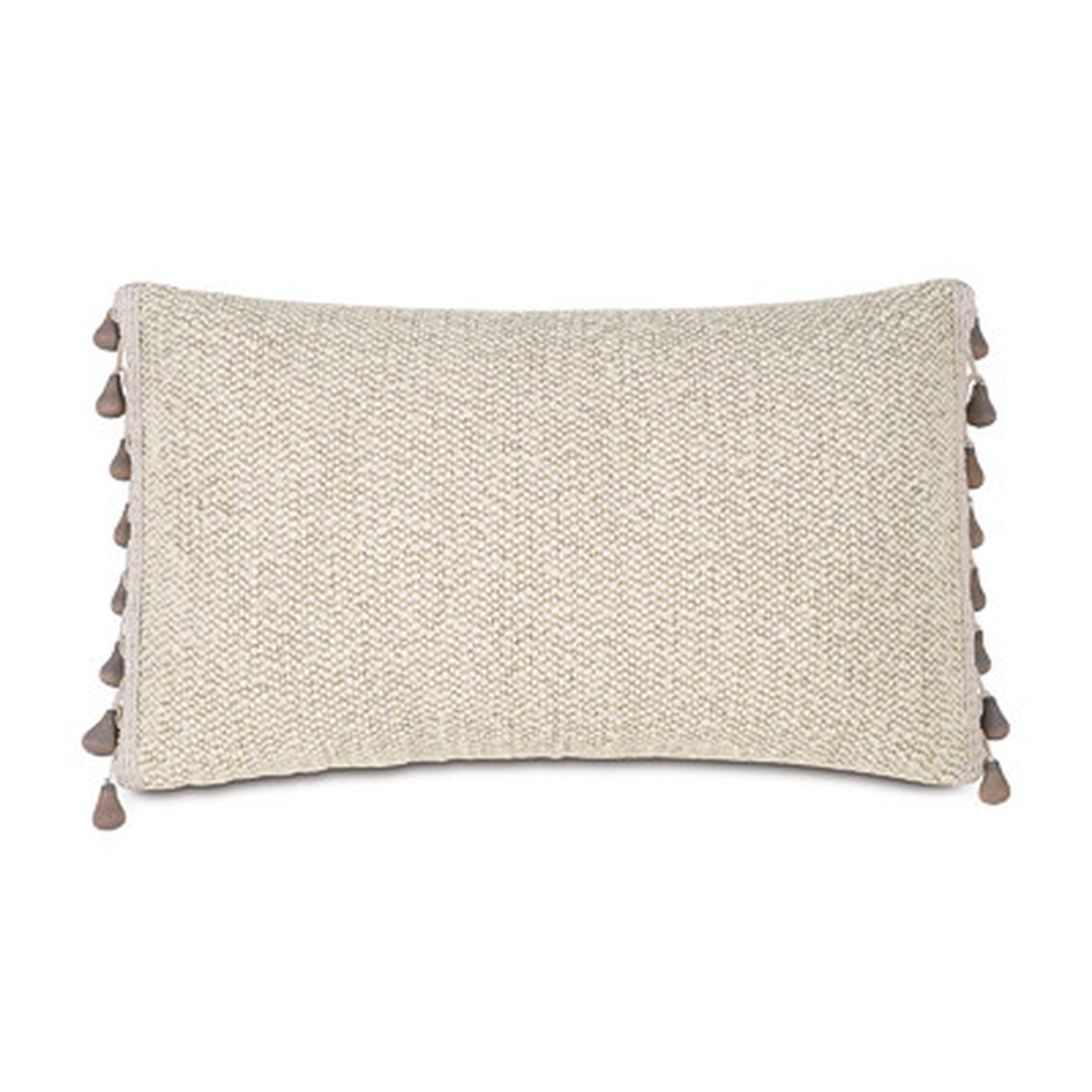 Silas Corfis Vanilla Linen Lumbar Pillow - Wayfair