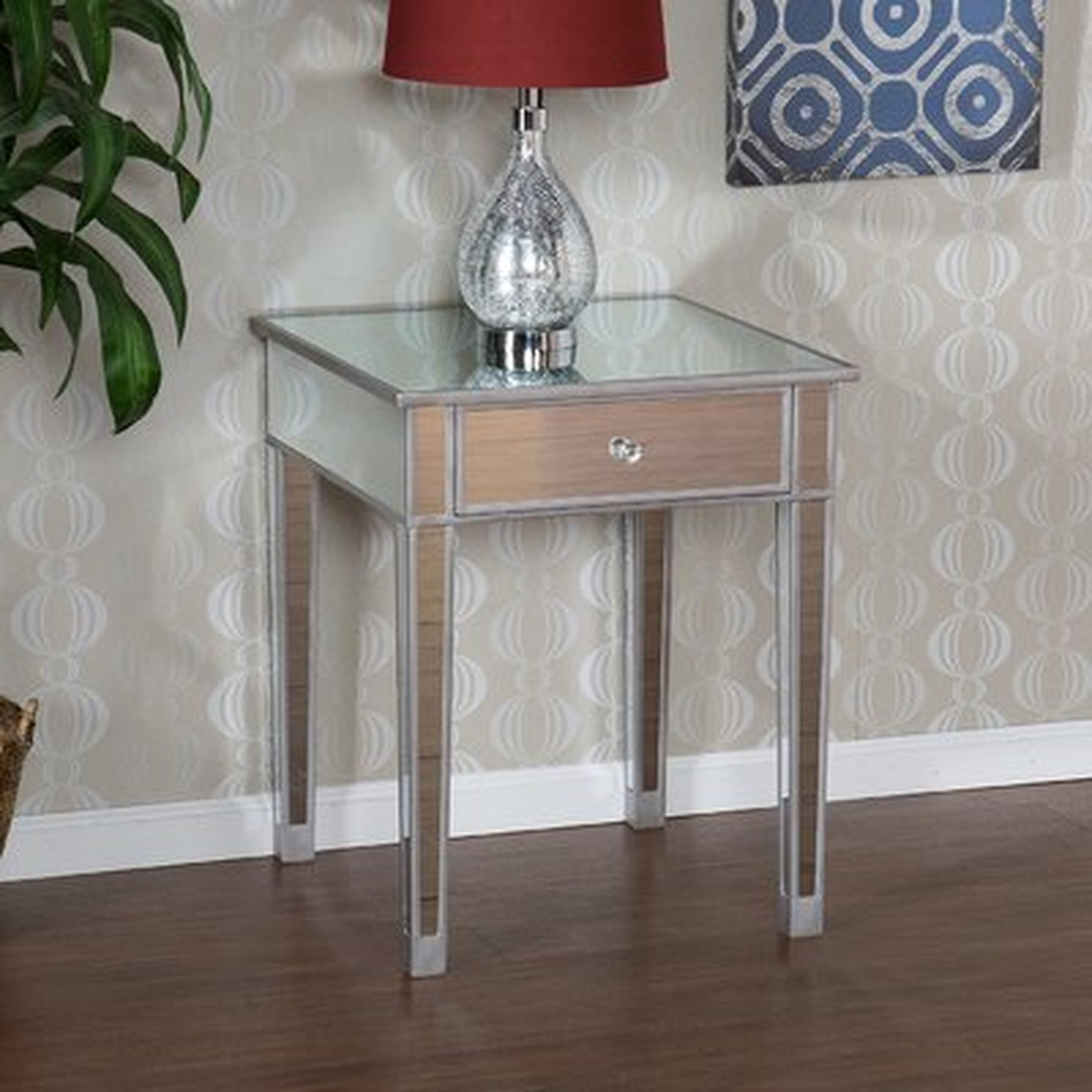 Kylie End Table With Storage - Wayfair