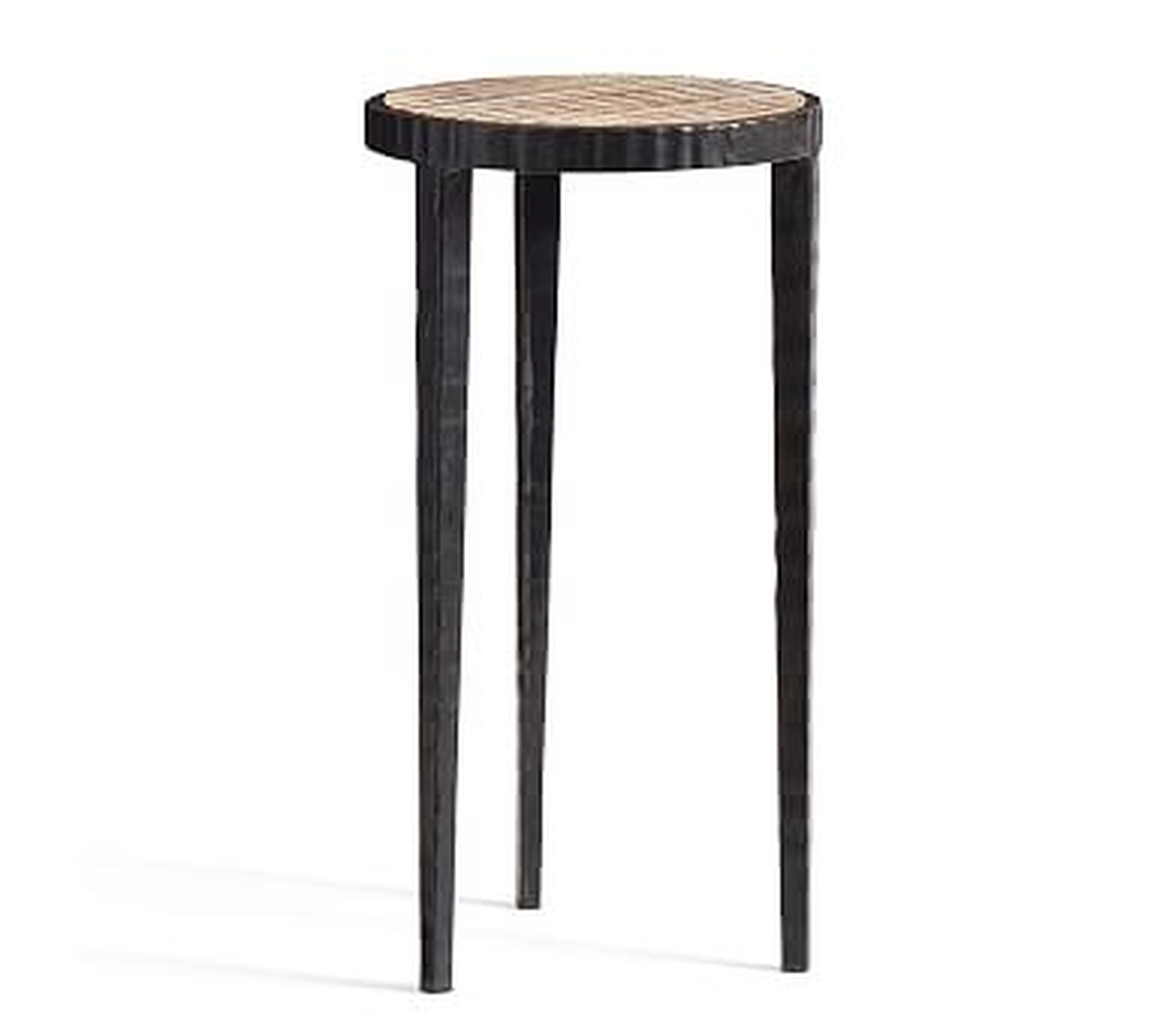 Grant Accent Table, Iron - Pottery Barn