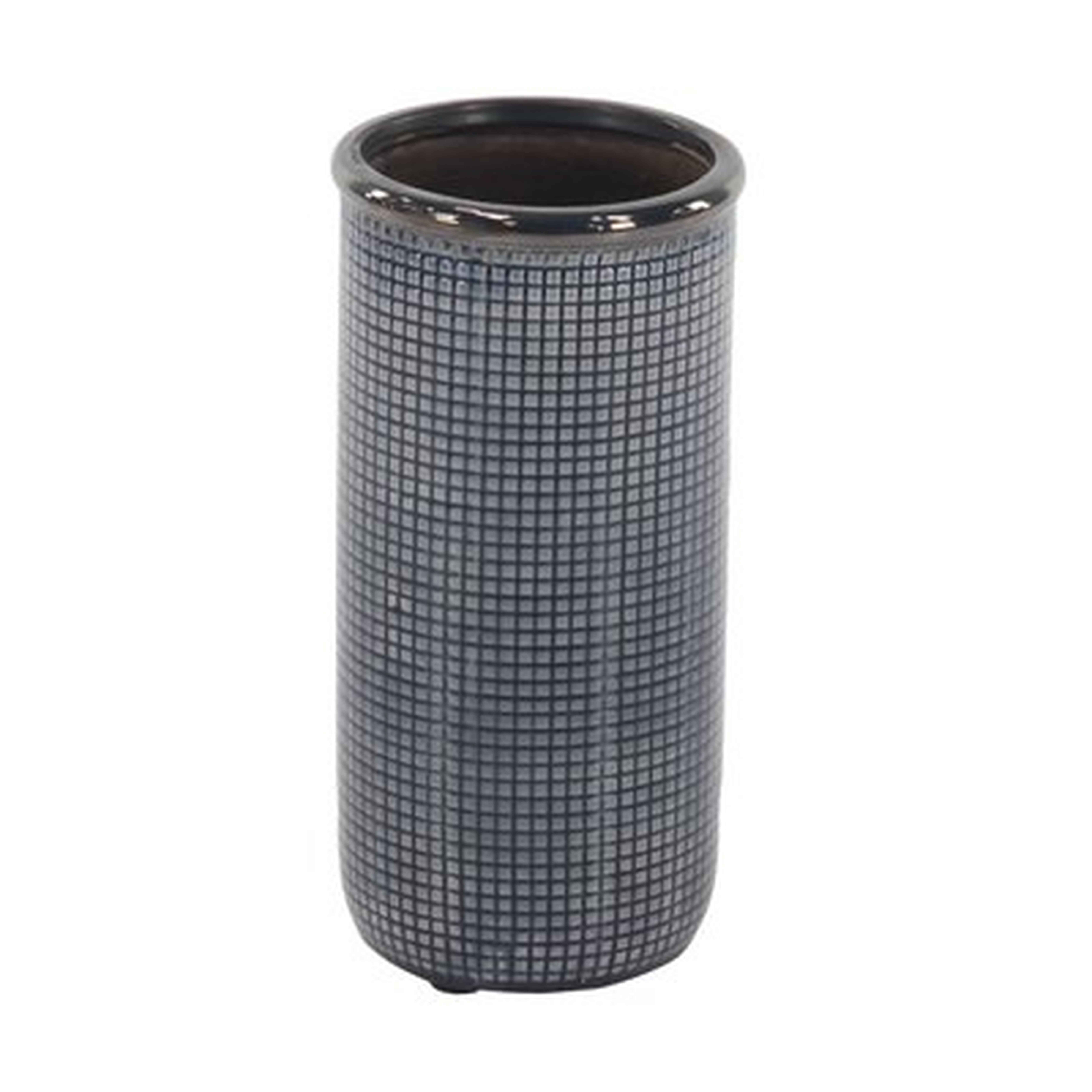 Aquino Contemporary Cylindrical Mesh Design Table Vase - Wayfair