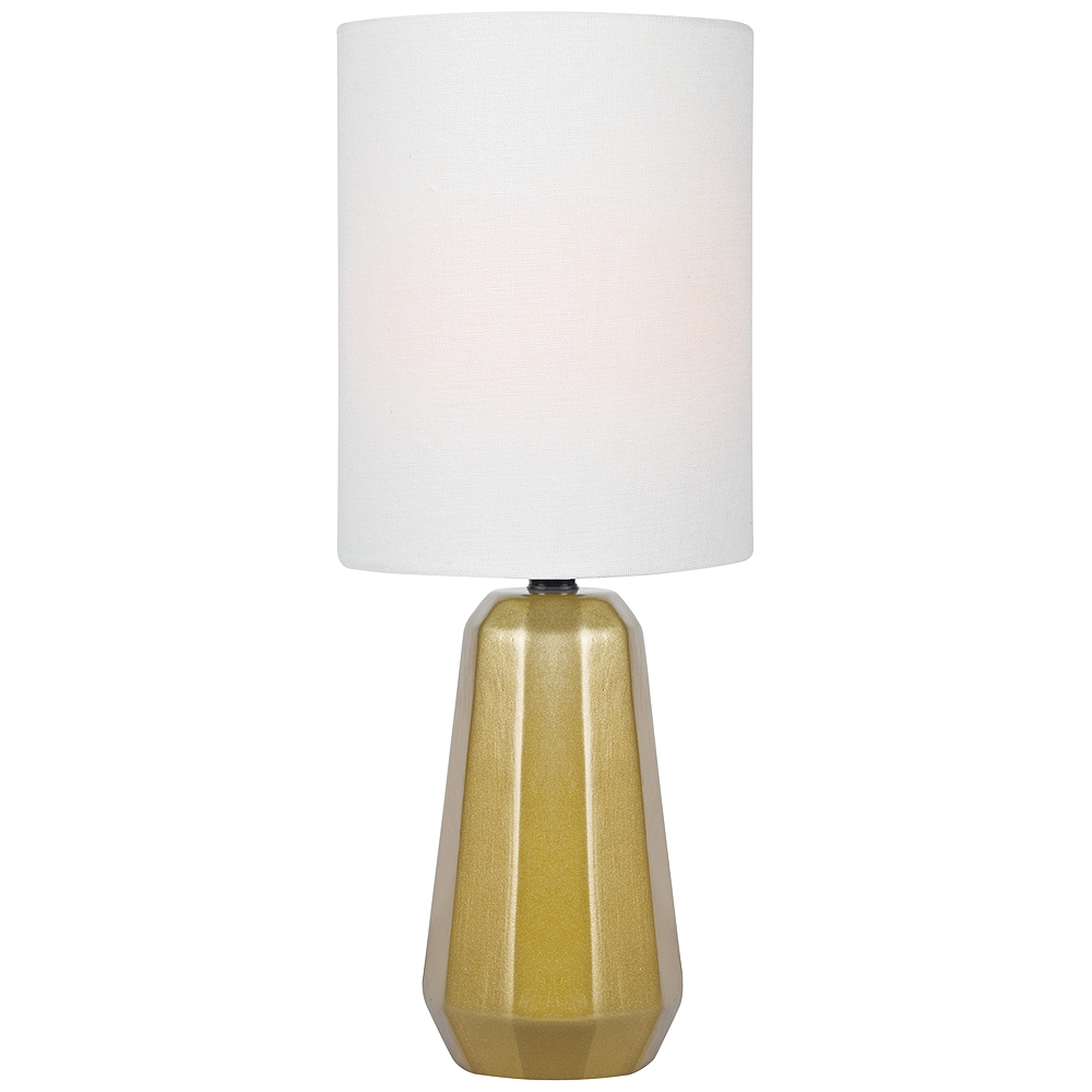 Lite Source Charna 17 1/2"H Gold Ceramic Accent Table Lamp - Style # 56J85 - Lamps Plus