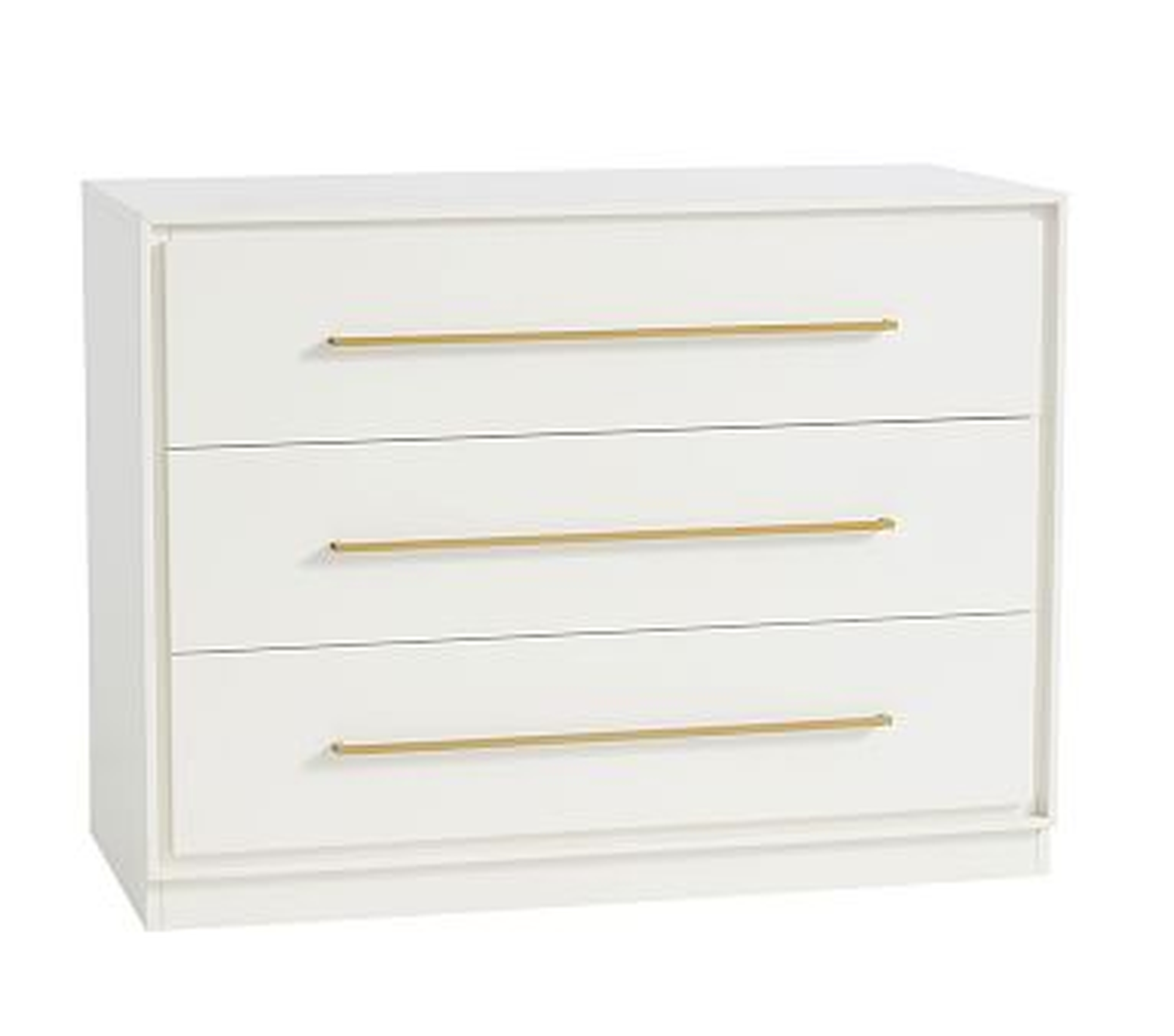 Art Deco Dresser, Simply White, Unlimited Flat Rate Delivery - Pottery Barn Kids