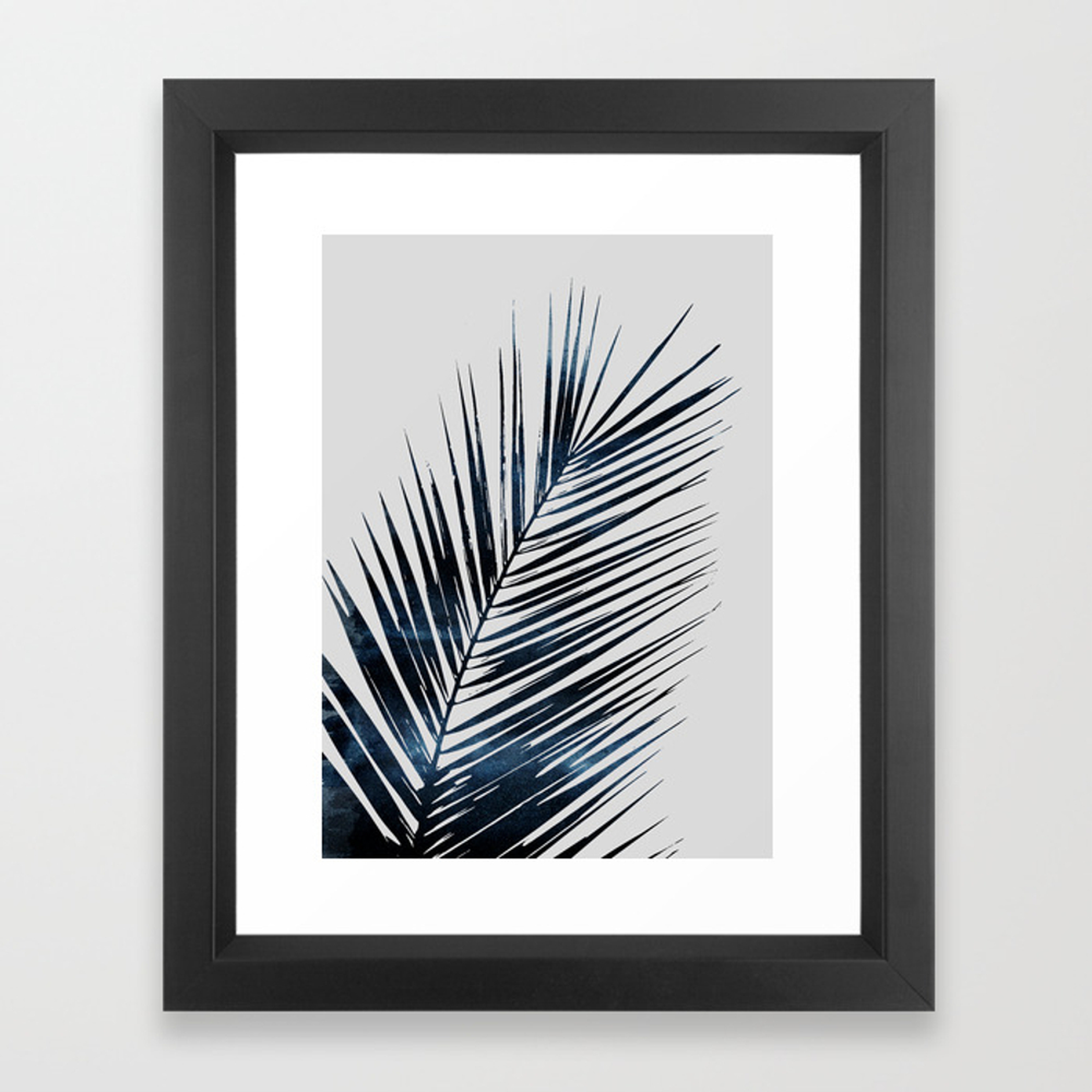 Watercolor Leaves 10 Framed Art Print by Maboe - Society6