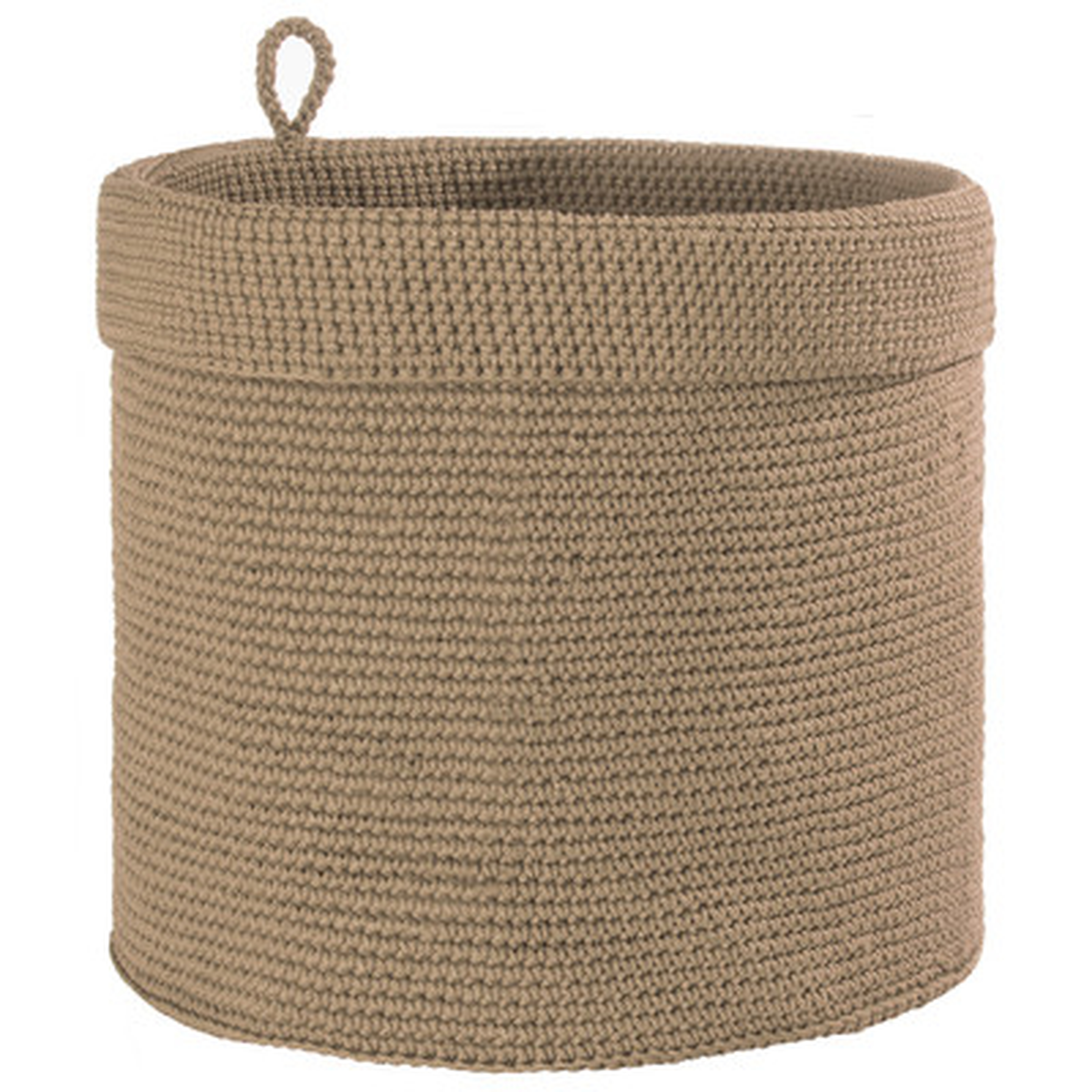 Mode Crochet Round Basket - Wayfair