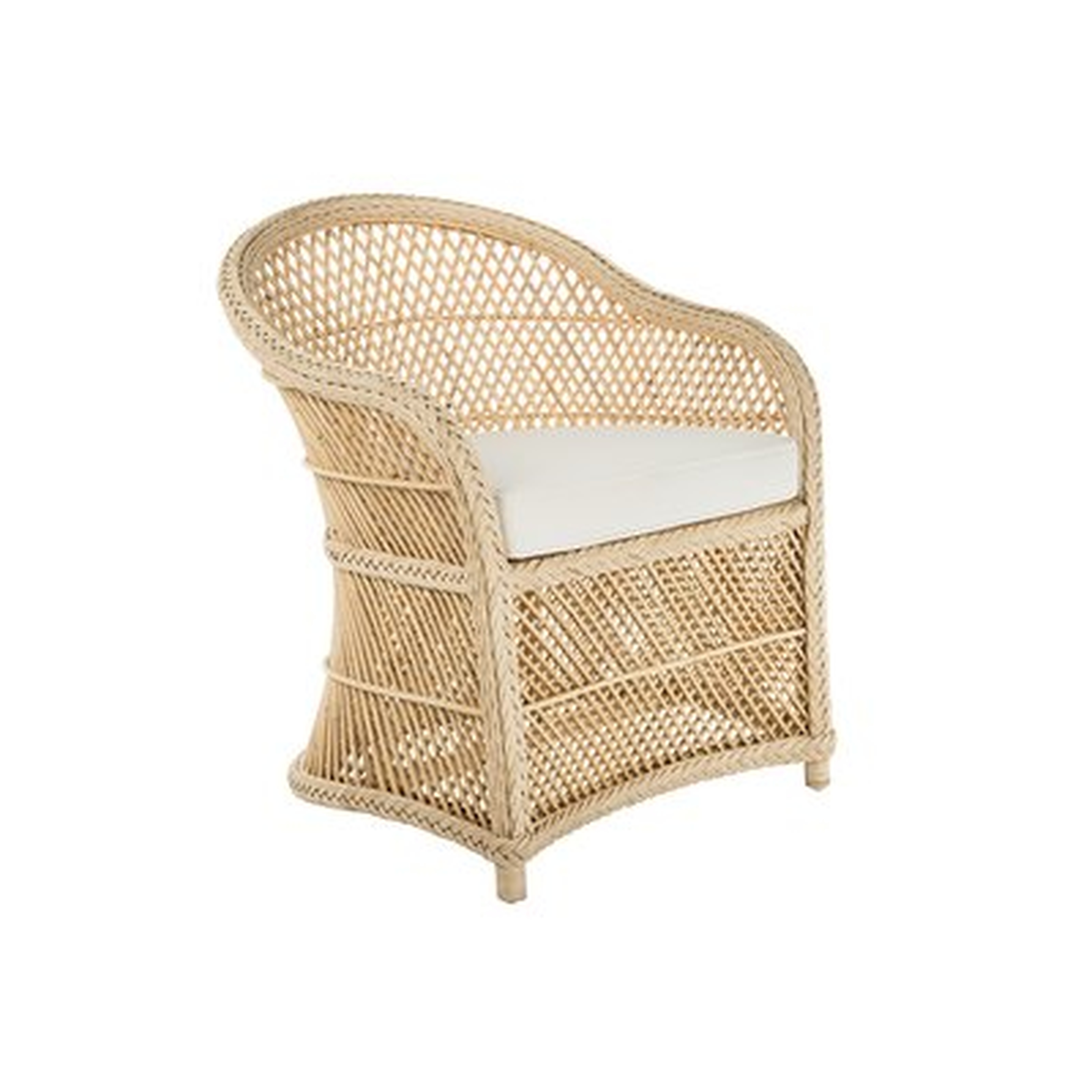 Grand Ridge Rattan Lounge Arm Chair with Armrest - Wayfair