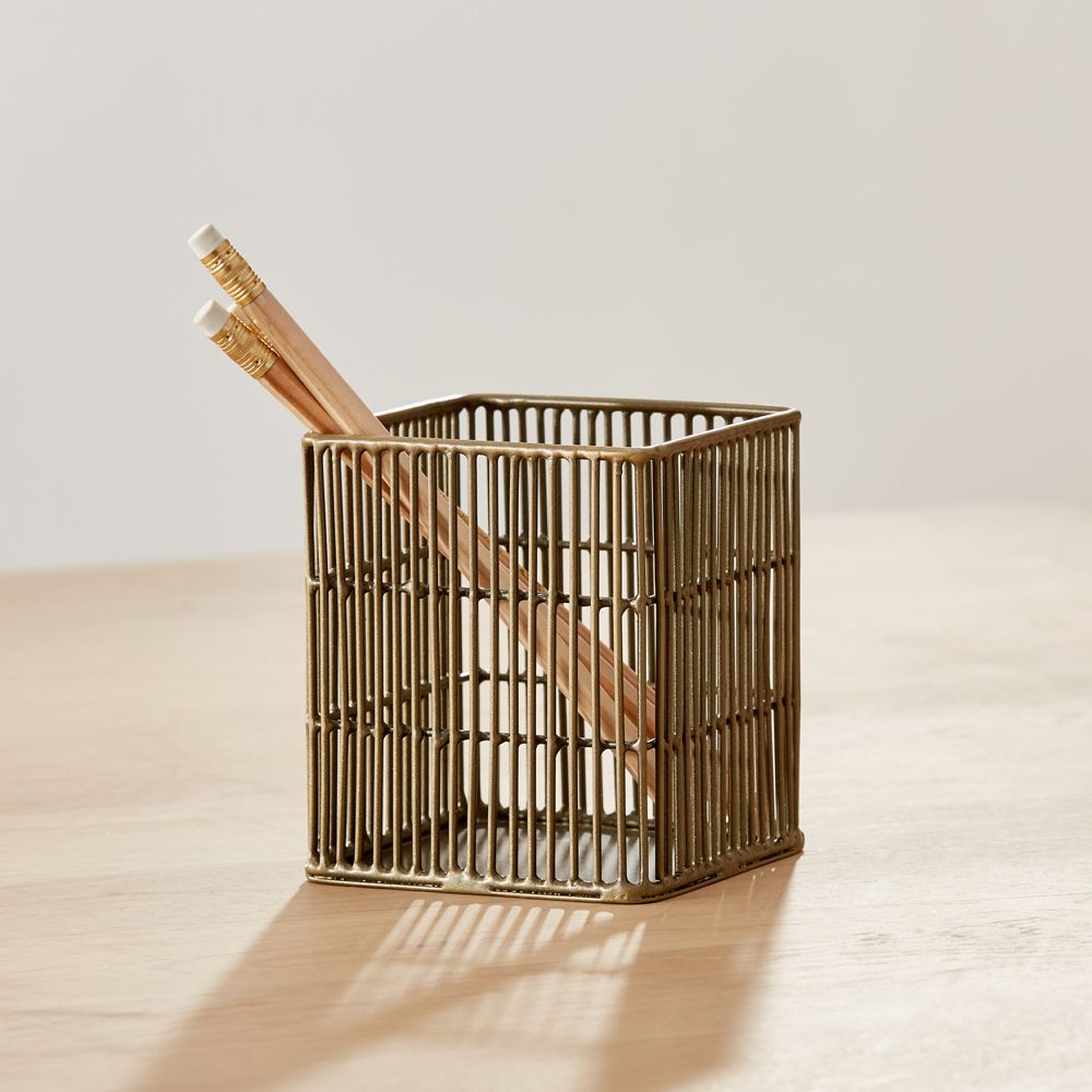 Kinsey Wire Pencil Cup - Crate and Barrel
