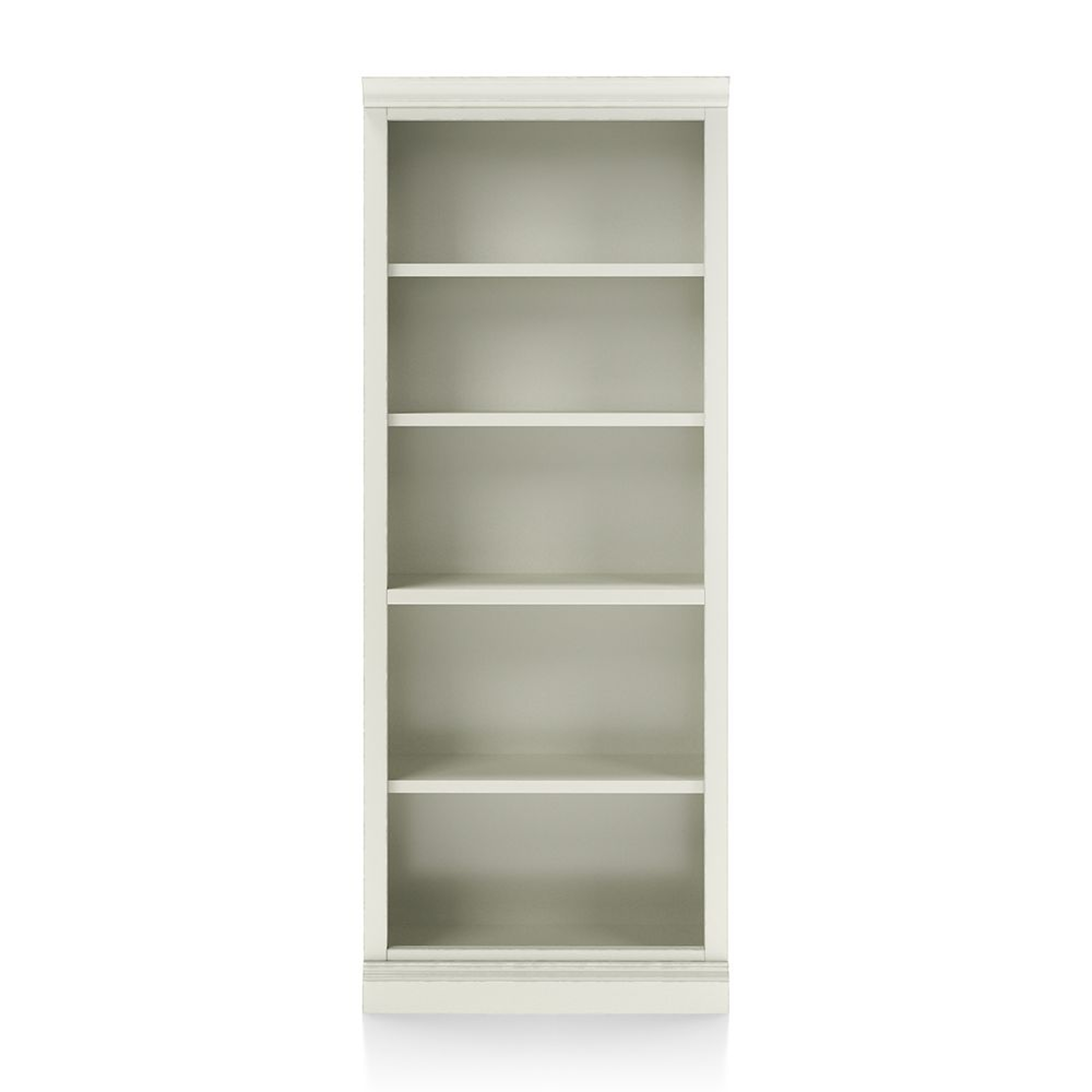 Cameo Vamelie Open Bookcase with Middle Crown - Crate and Barrel