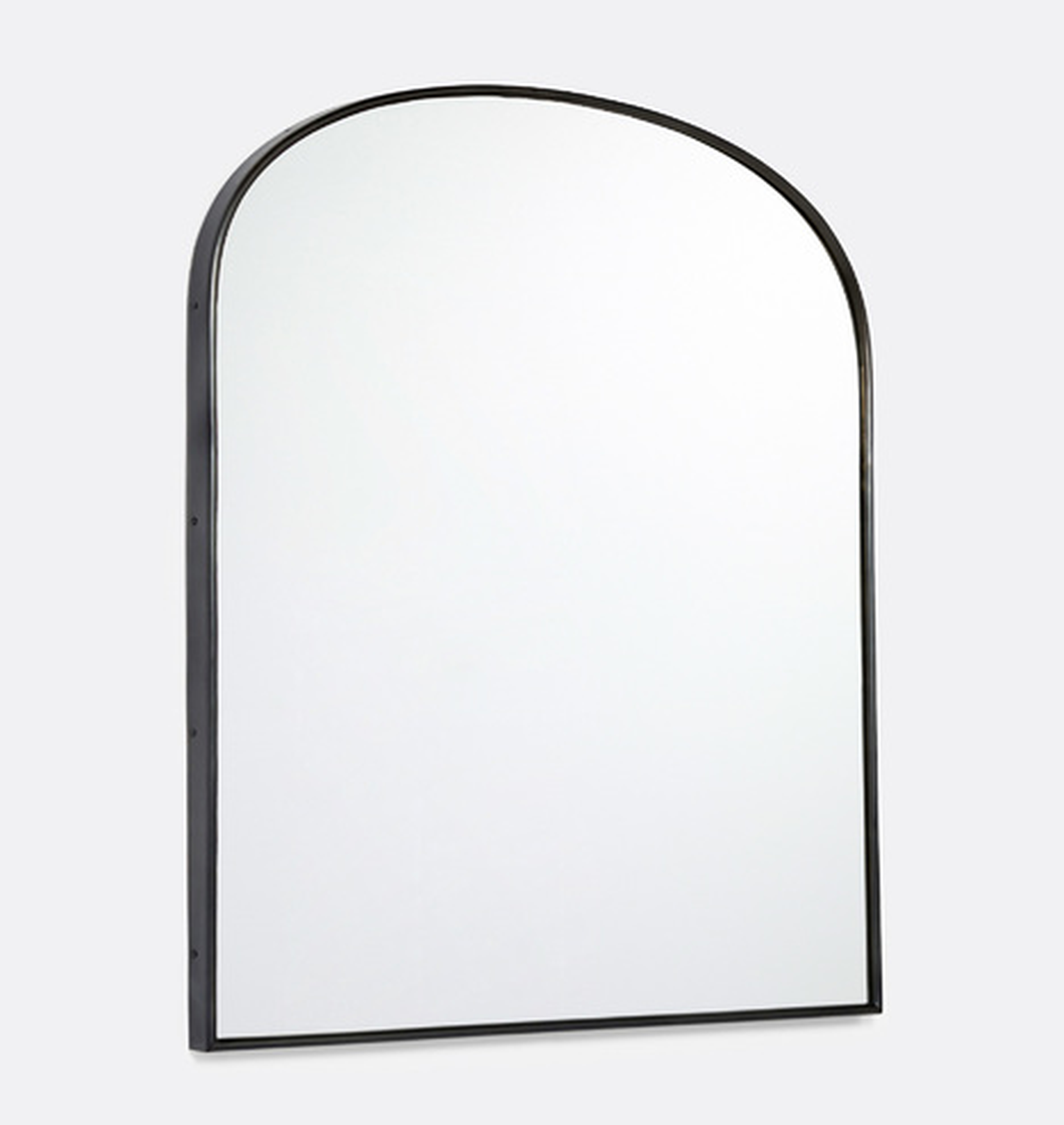 Arched Mantle Metal Framed Mirror - Rejuvenation