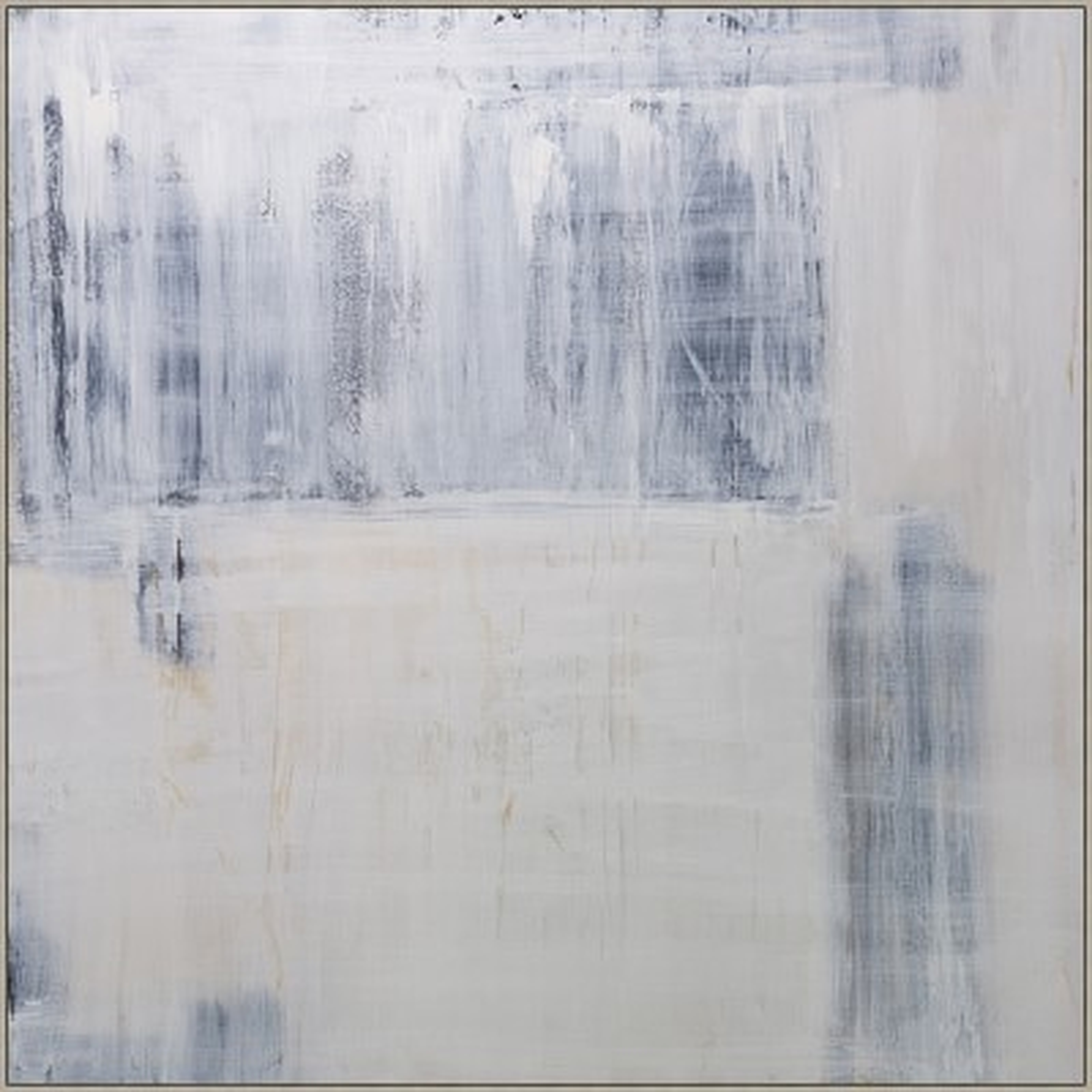 Grey Tonal Abstract - Williams Sonoma