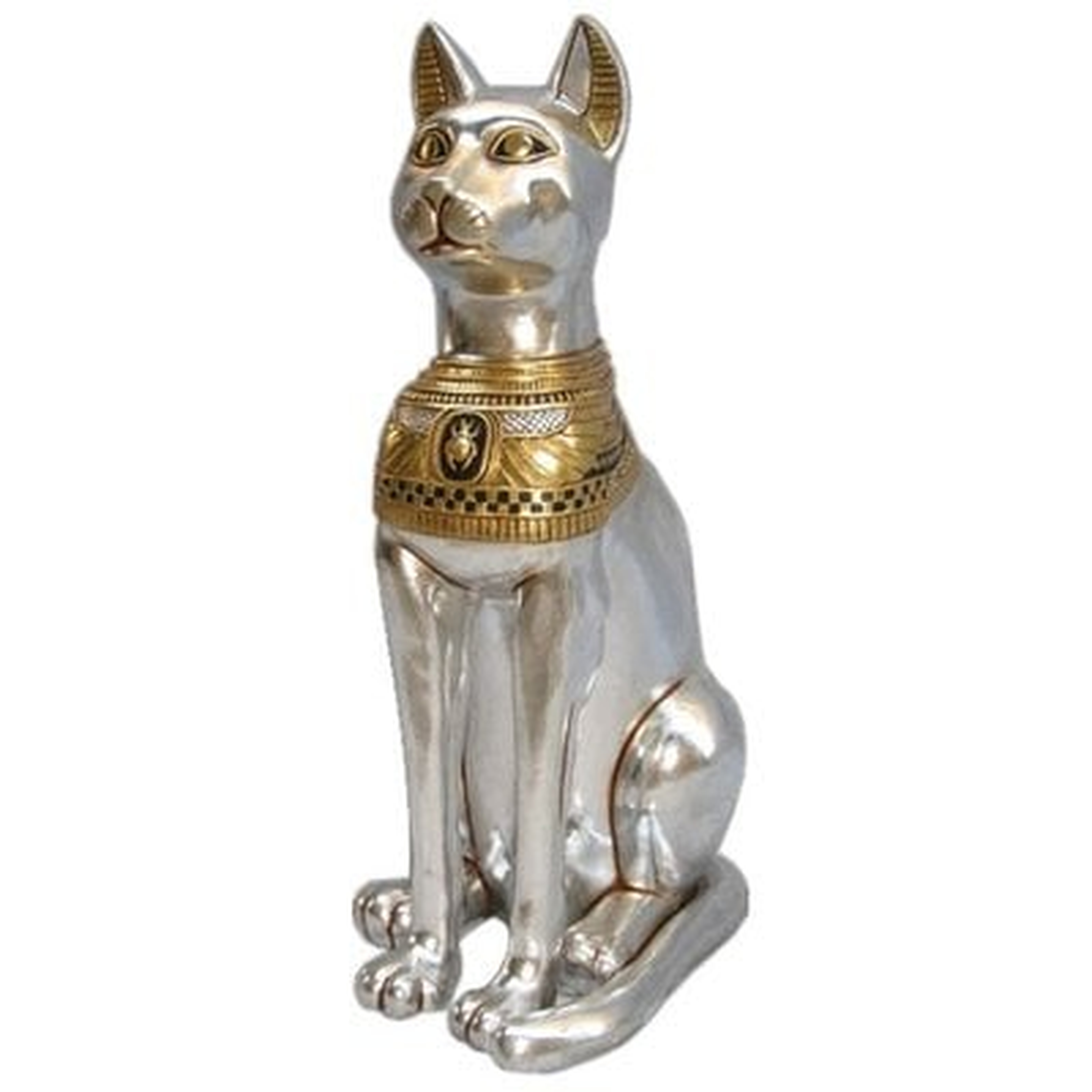 Egyptian Cat Goddess Bastet Grande Statue - Wayfair