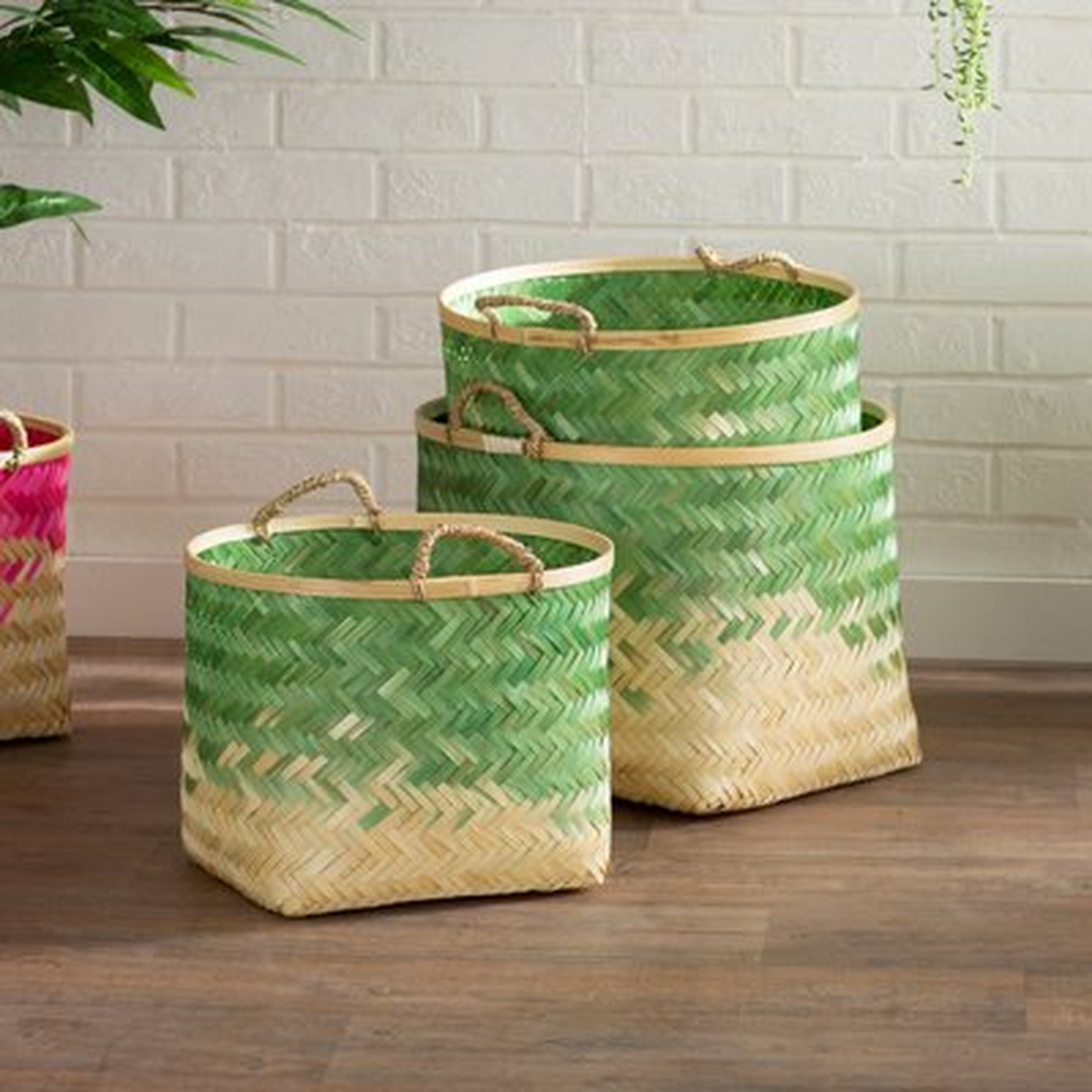 Molokai 3 Piece Decorative Basket Set - Wayfair
