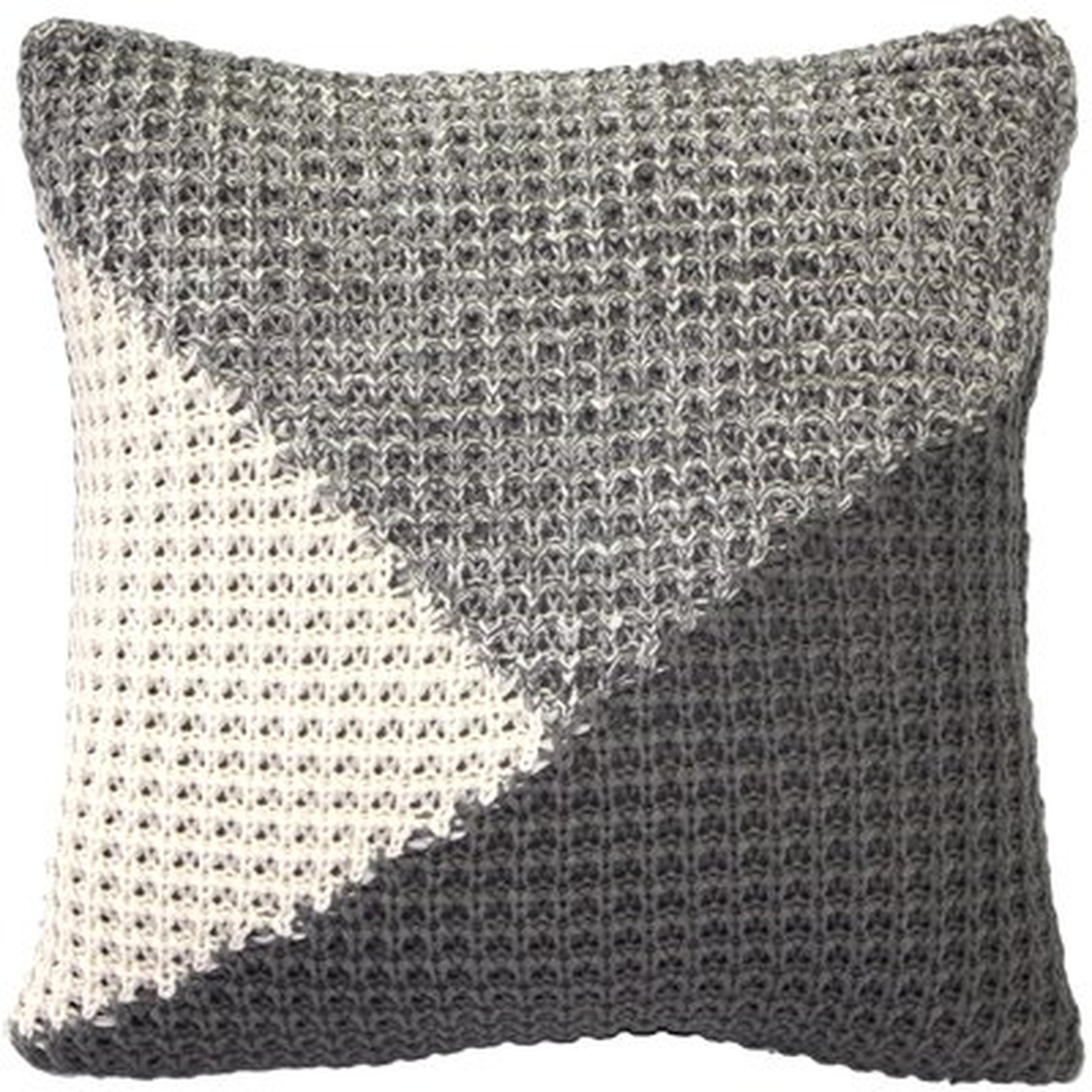 Lynn Knit Throw Pillow - Wayfair