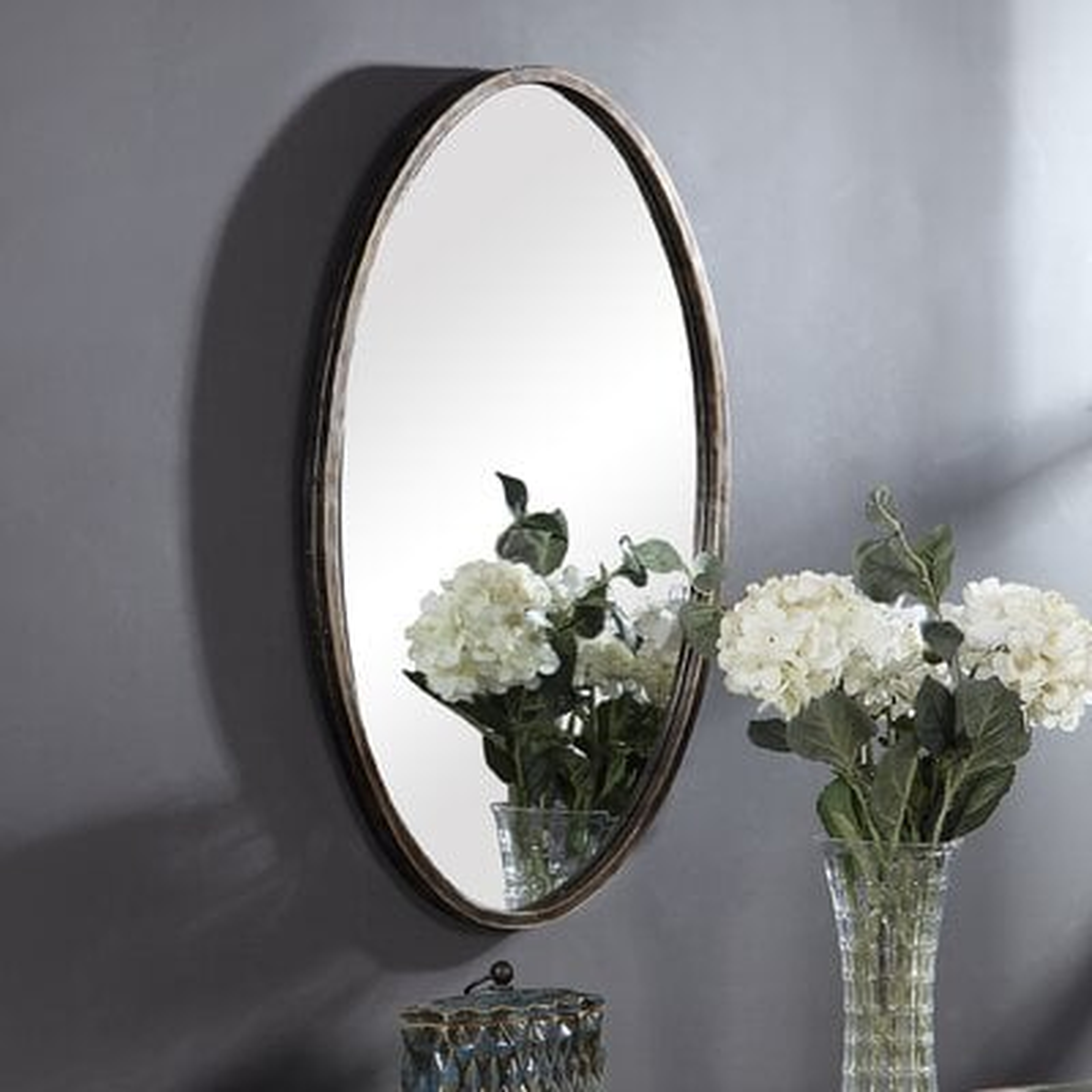 Kiara Narrow Frame Vanity Mirror - Wayfair