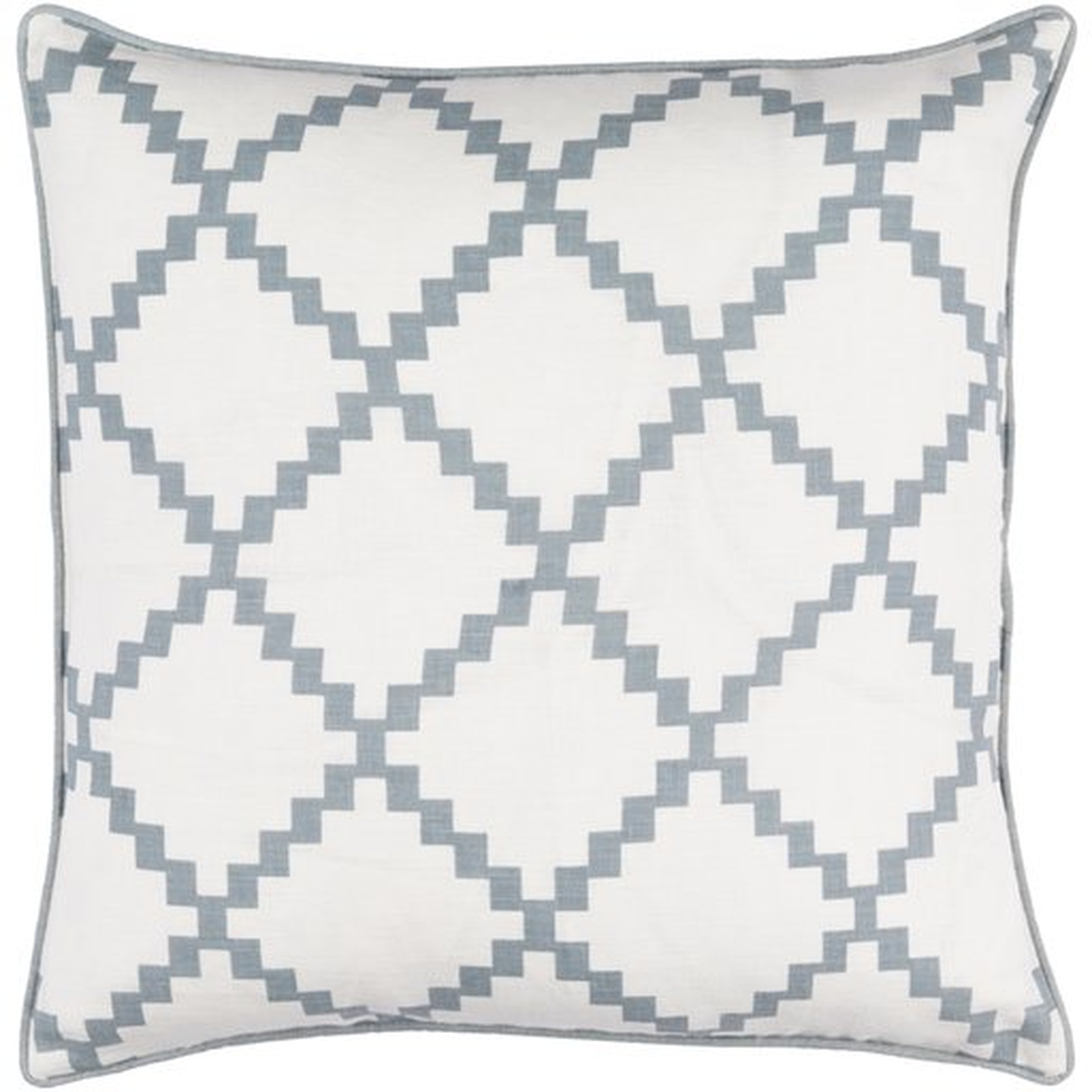 Parsons Throw Pillow, 20" x 20", with down insert - Surya