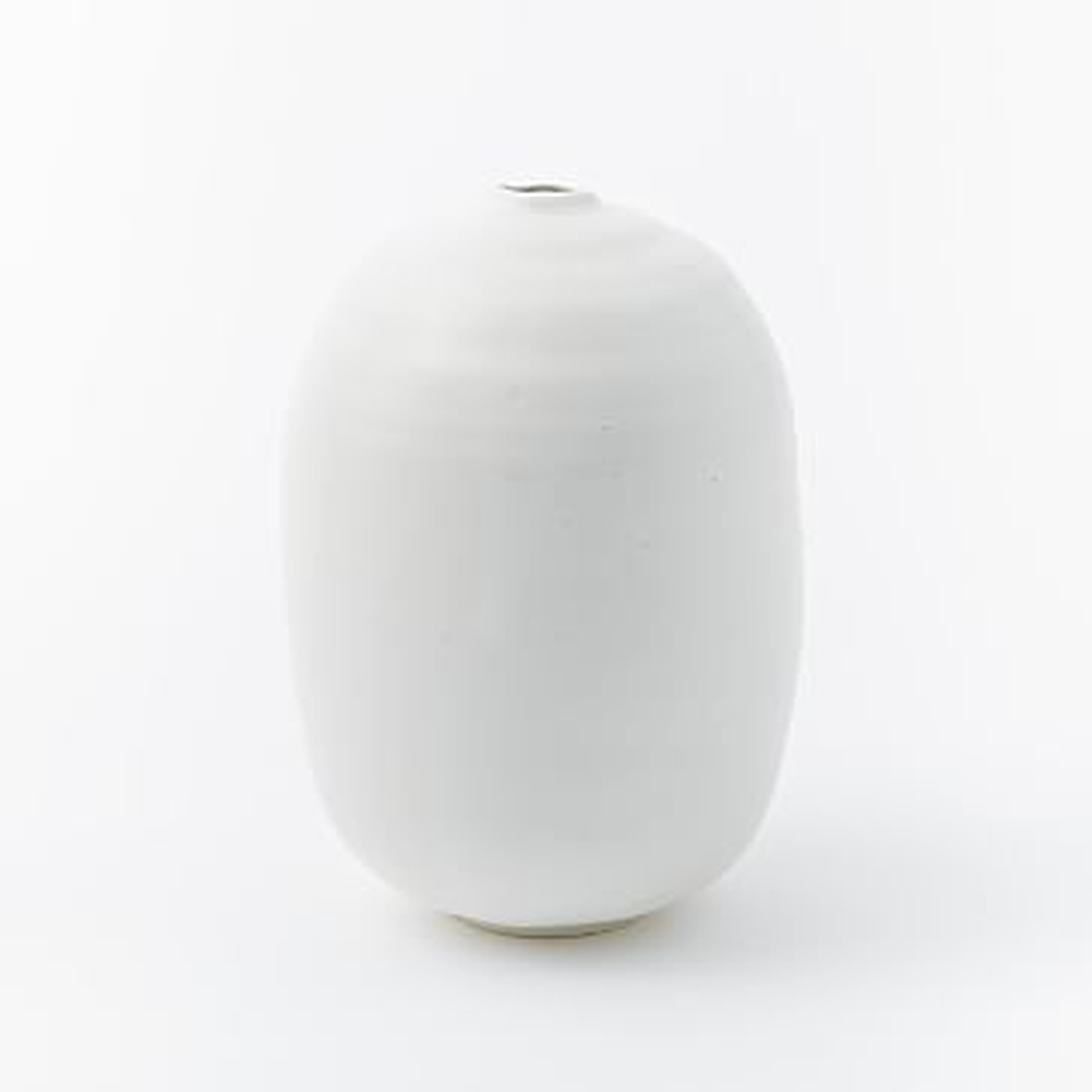 Judy Jackson Bottle Vase, Medium, White - West Elm