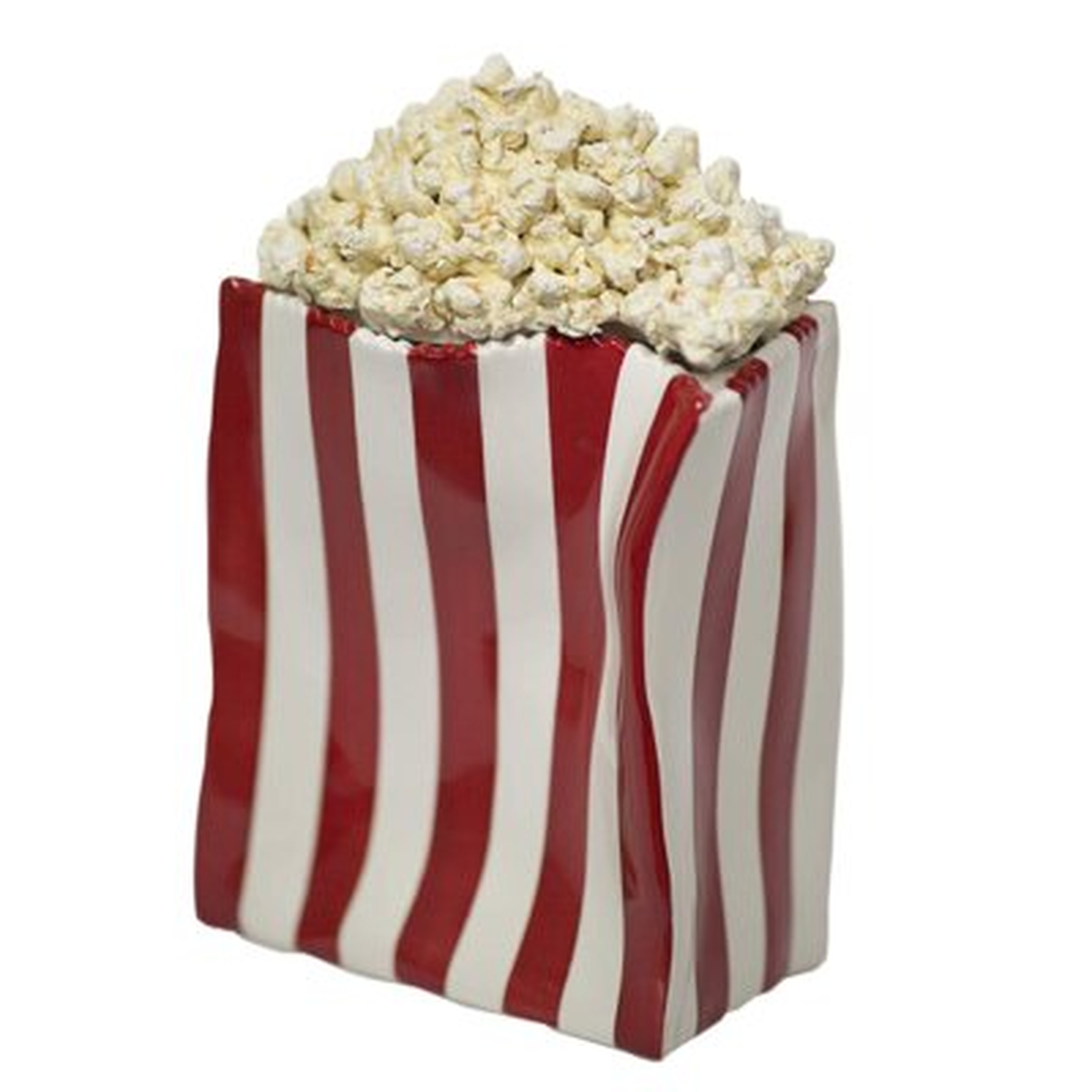Ceramic Popcorn Lid & Container - Wayfair