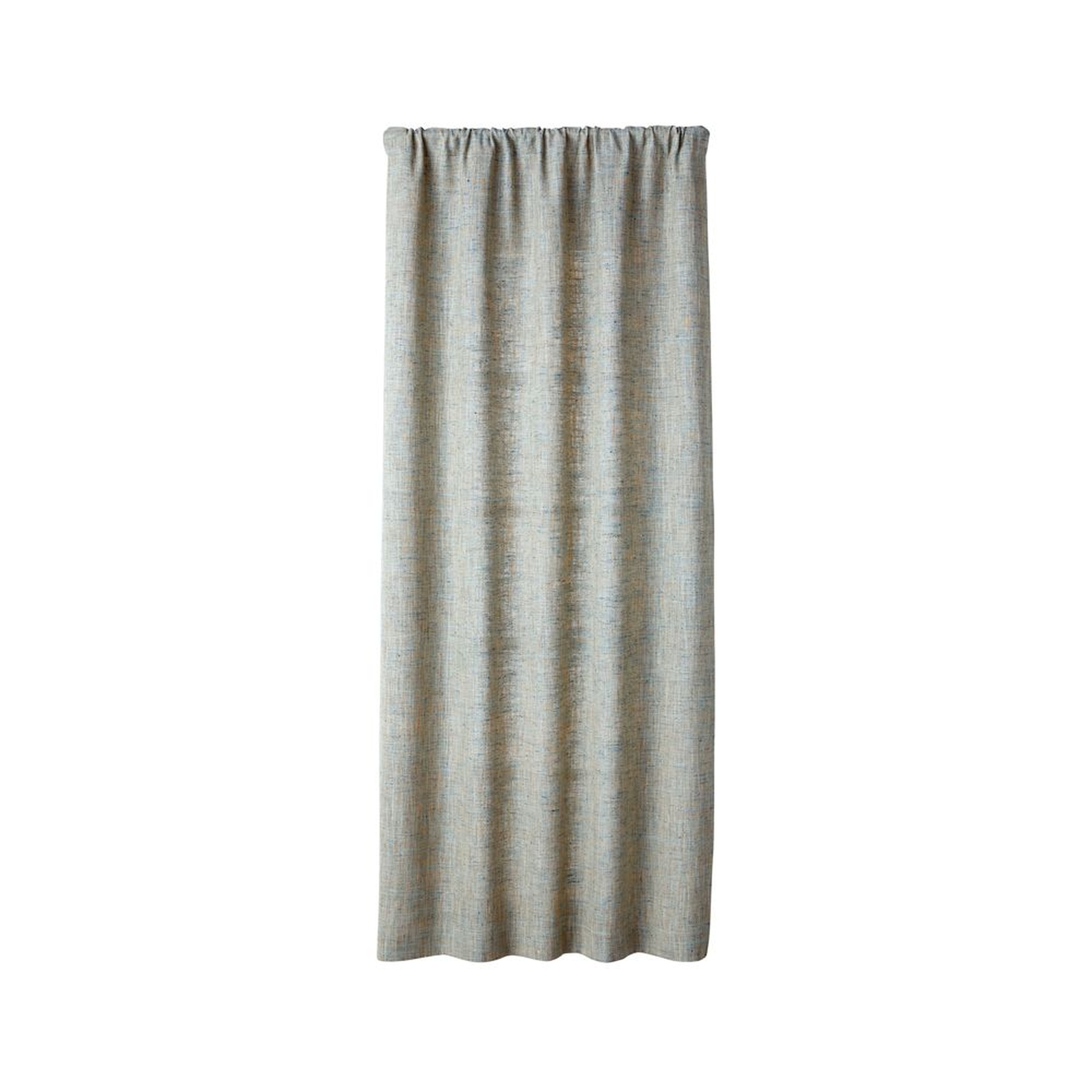 Reid Abyss Curtain Panel 48"x108" - Crate and Barrel