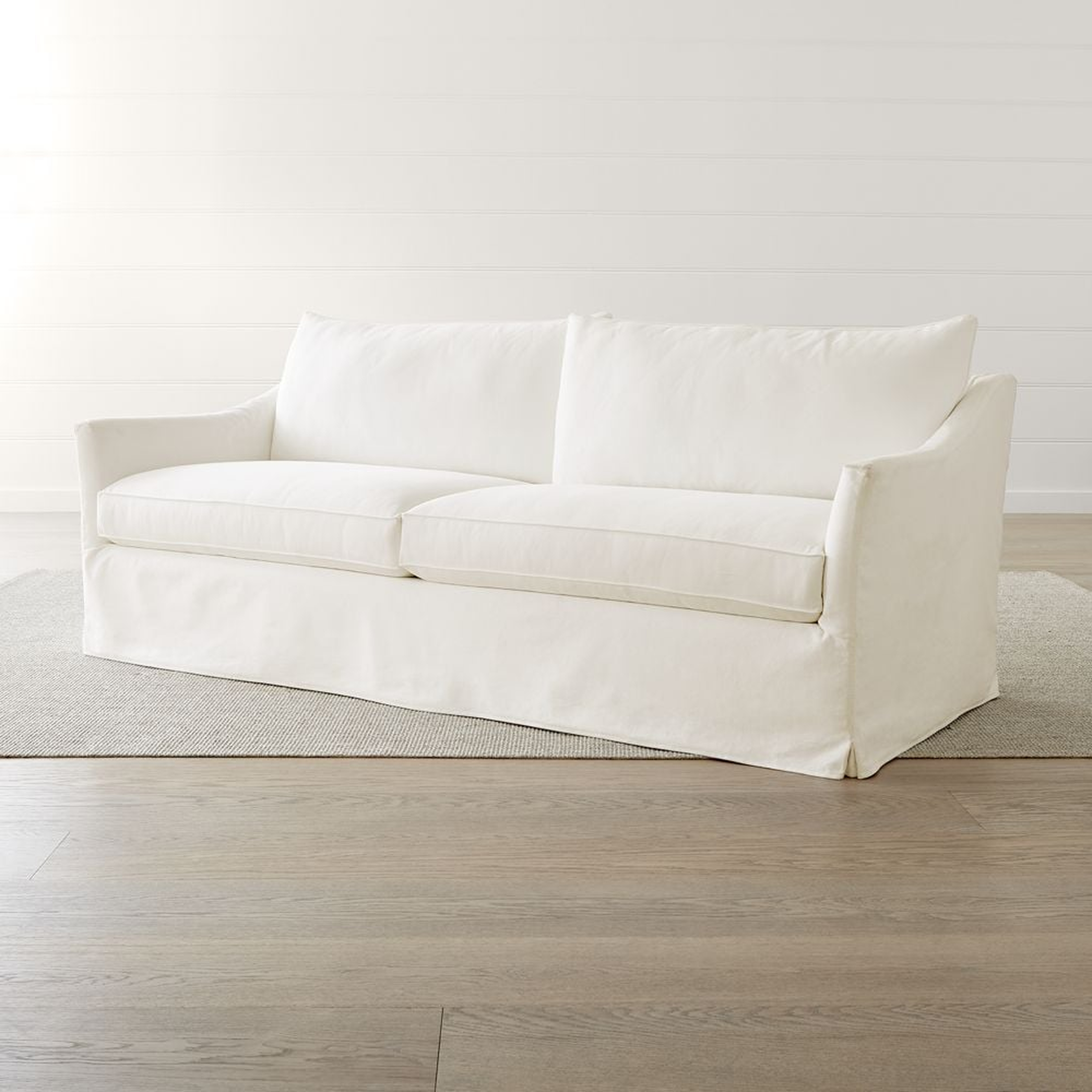 Keely Slipcovered Sofa - Crate and Barrel