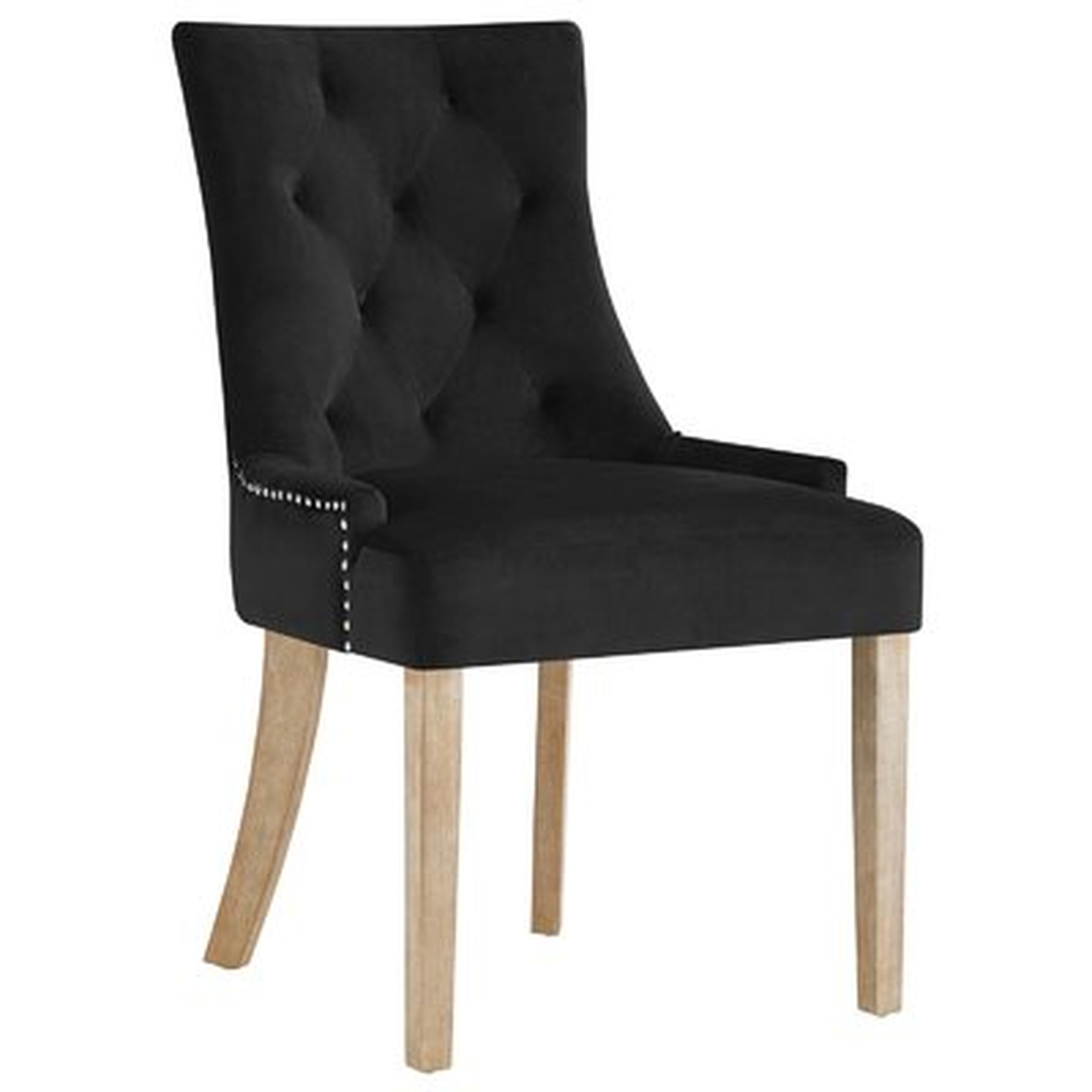 Lenoir Velvet Upholstered Dining Chair - Wayfair
