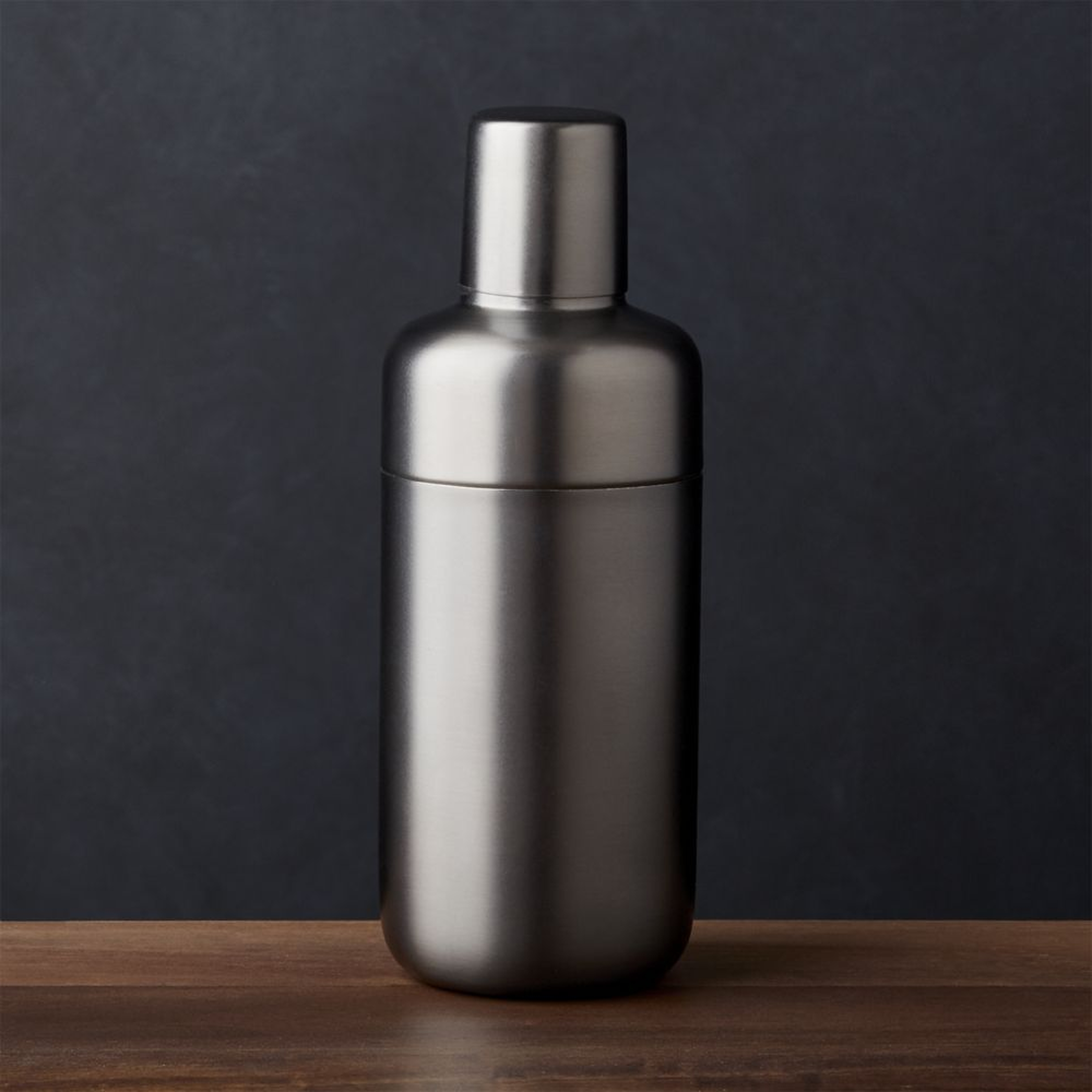 Fenton Graphite Cocktail Shaker - Crate and Barrel