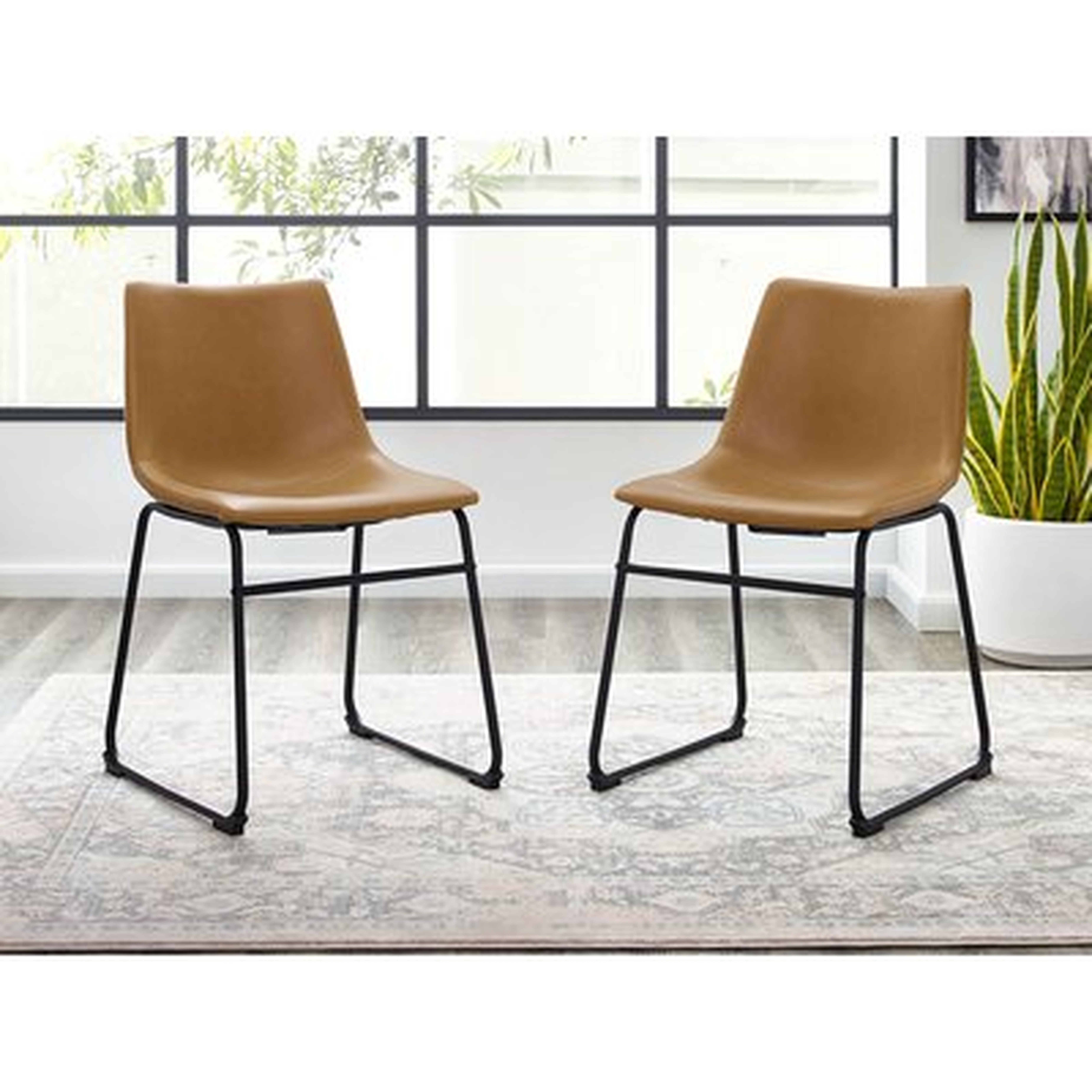 Aurik Upholstered Side Chair (Set of 2) - AllModern