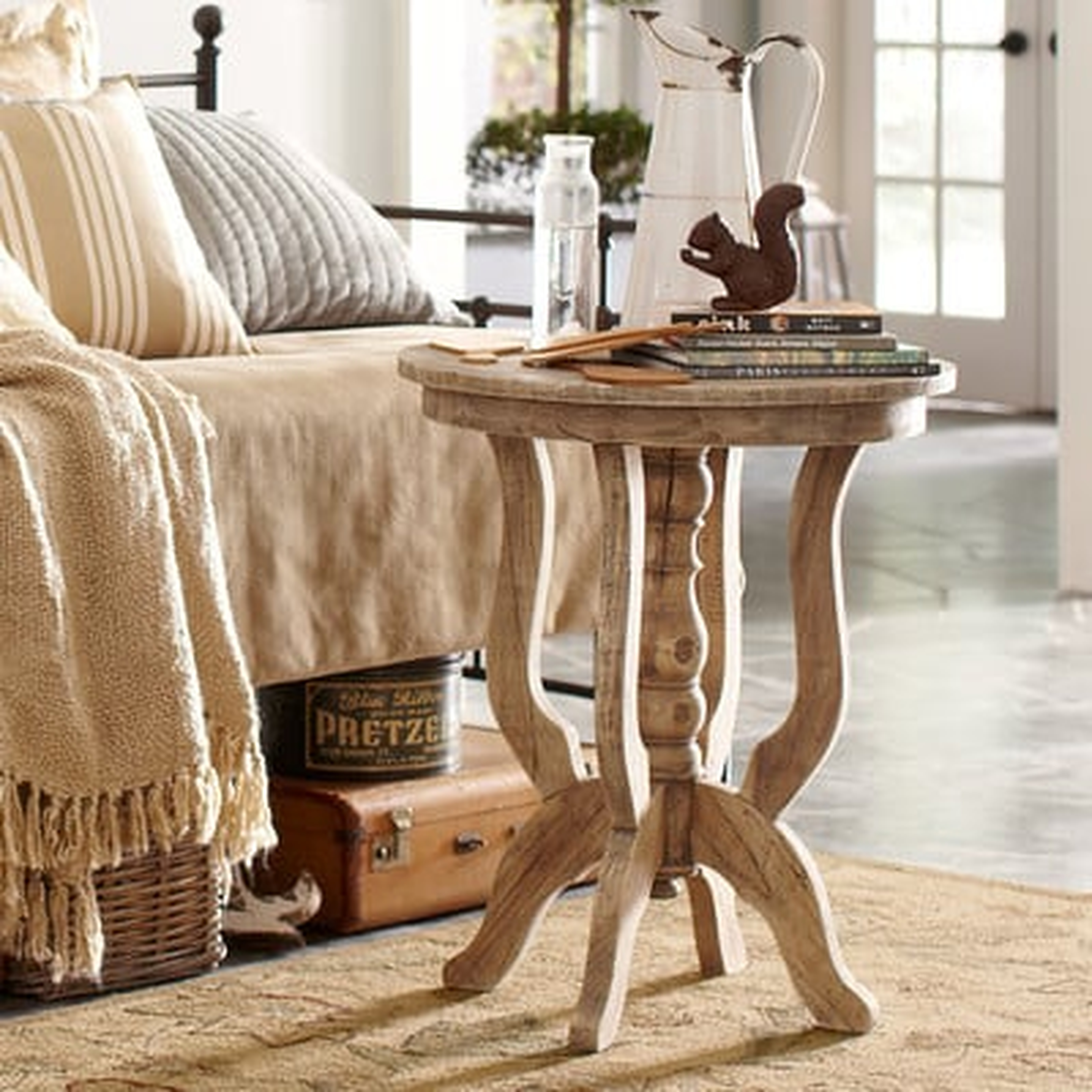 Ignazio Pedestal Table - Wayfair