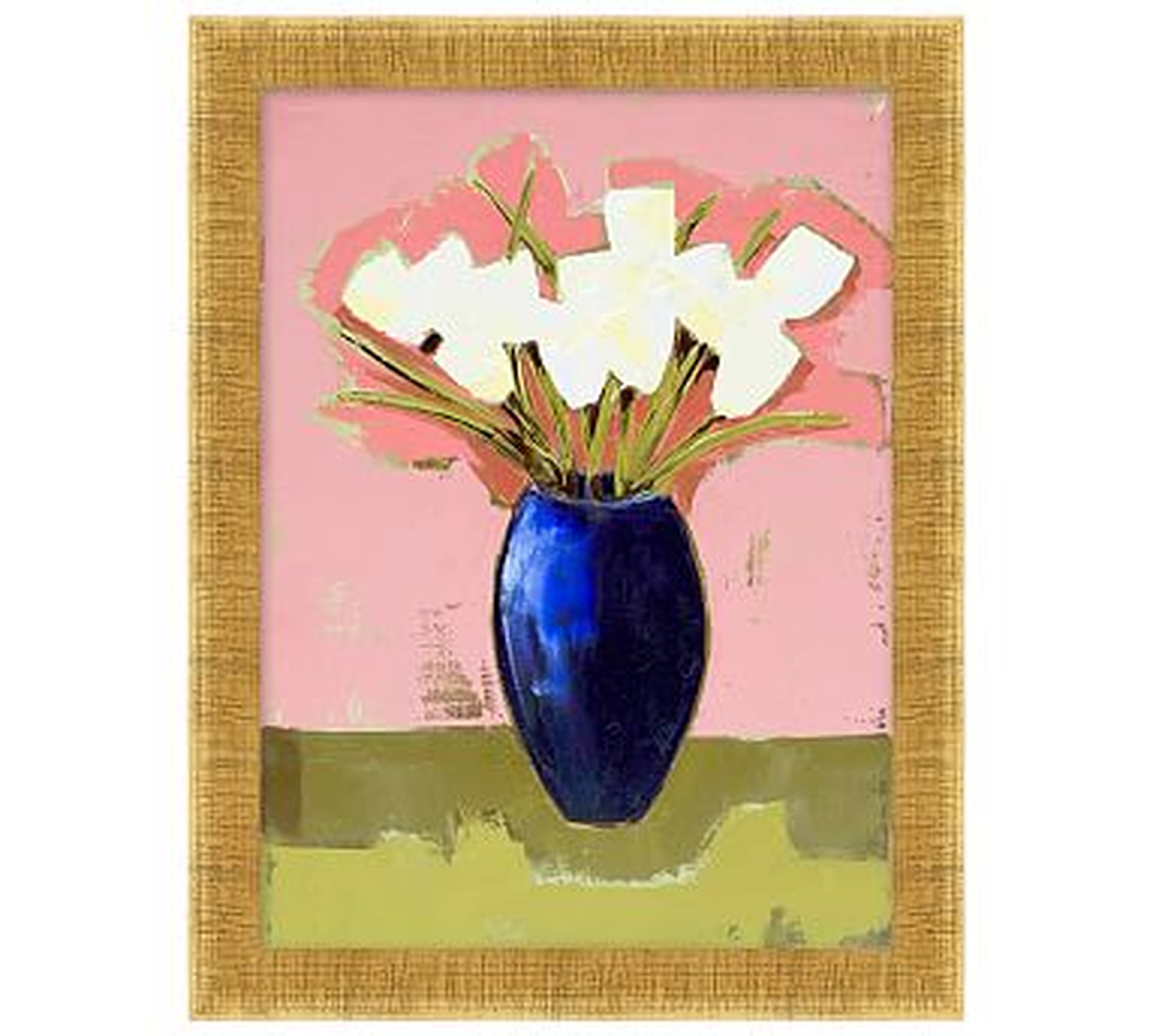 Springtime Tulips Canvas, 14 x 18" - Pottery Barn