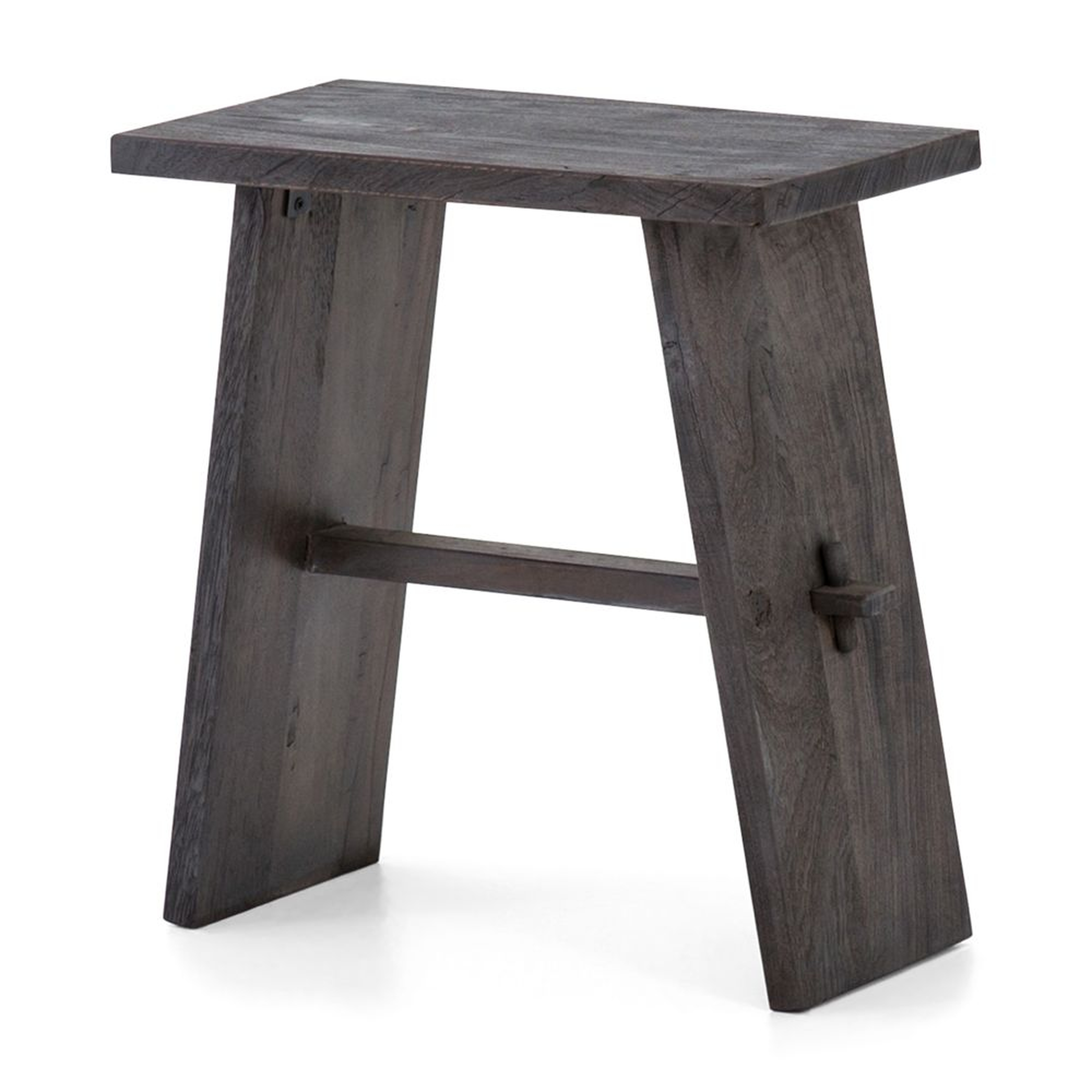 Lax Reclaimed Wood End Table - Crate and Barrel