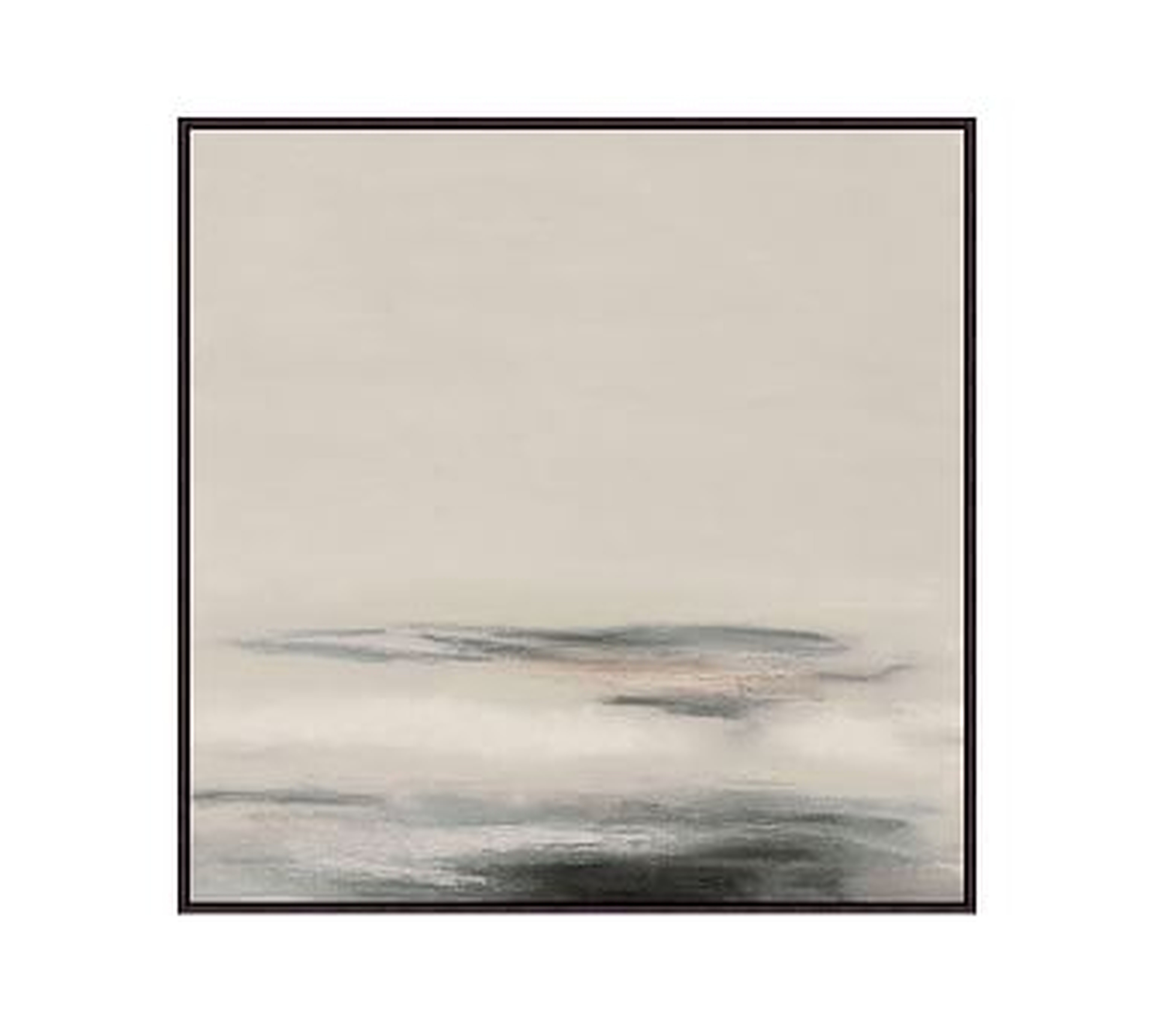 Coastal Sands 1 Framed Canvas, 31" x 31" - Pottery Barn