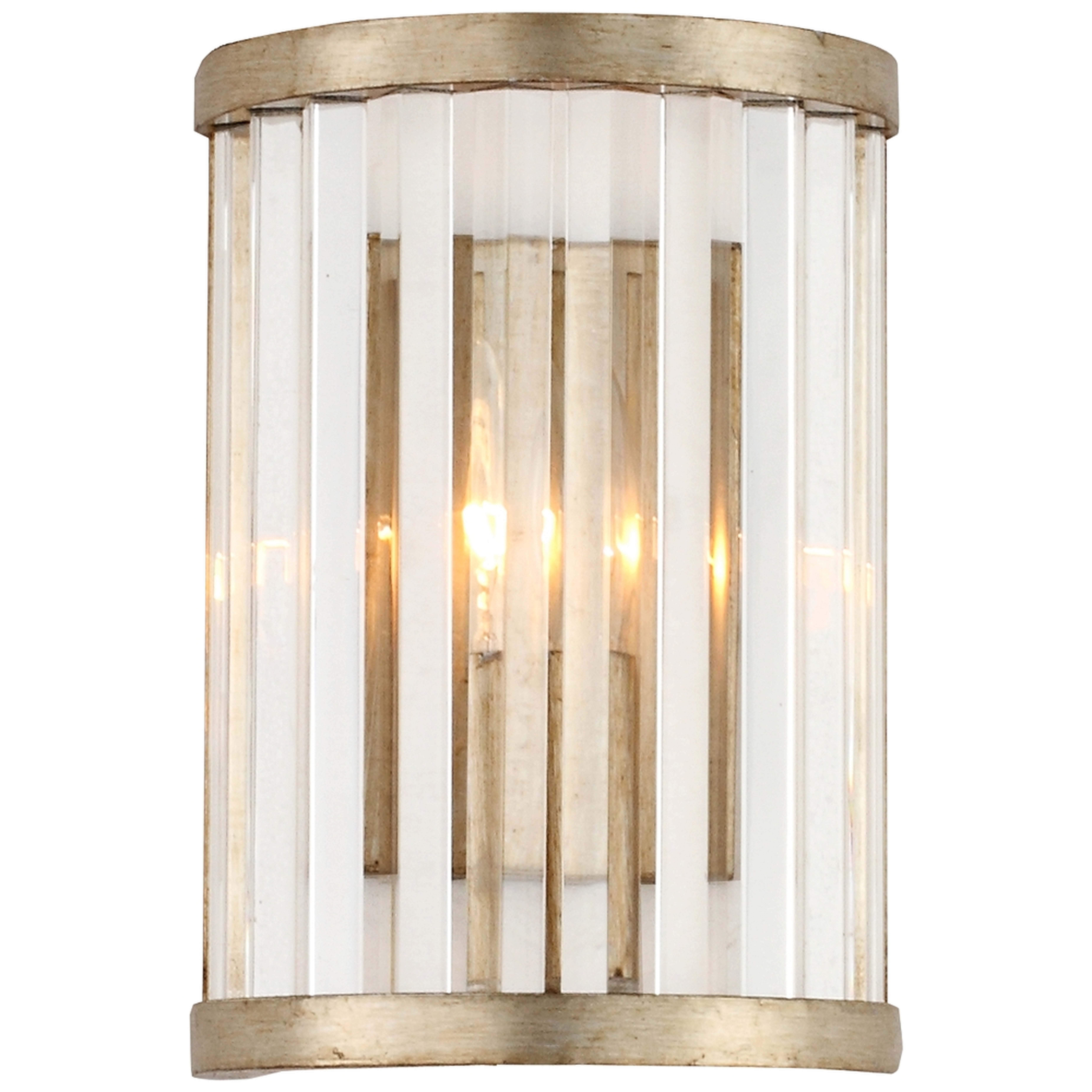 Crystorama Darcy 10" High Distressed Twilight Wall Sconce - Style # 75E06 - Lamps Plus