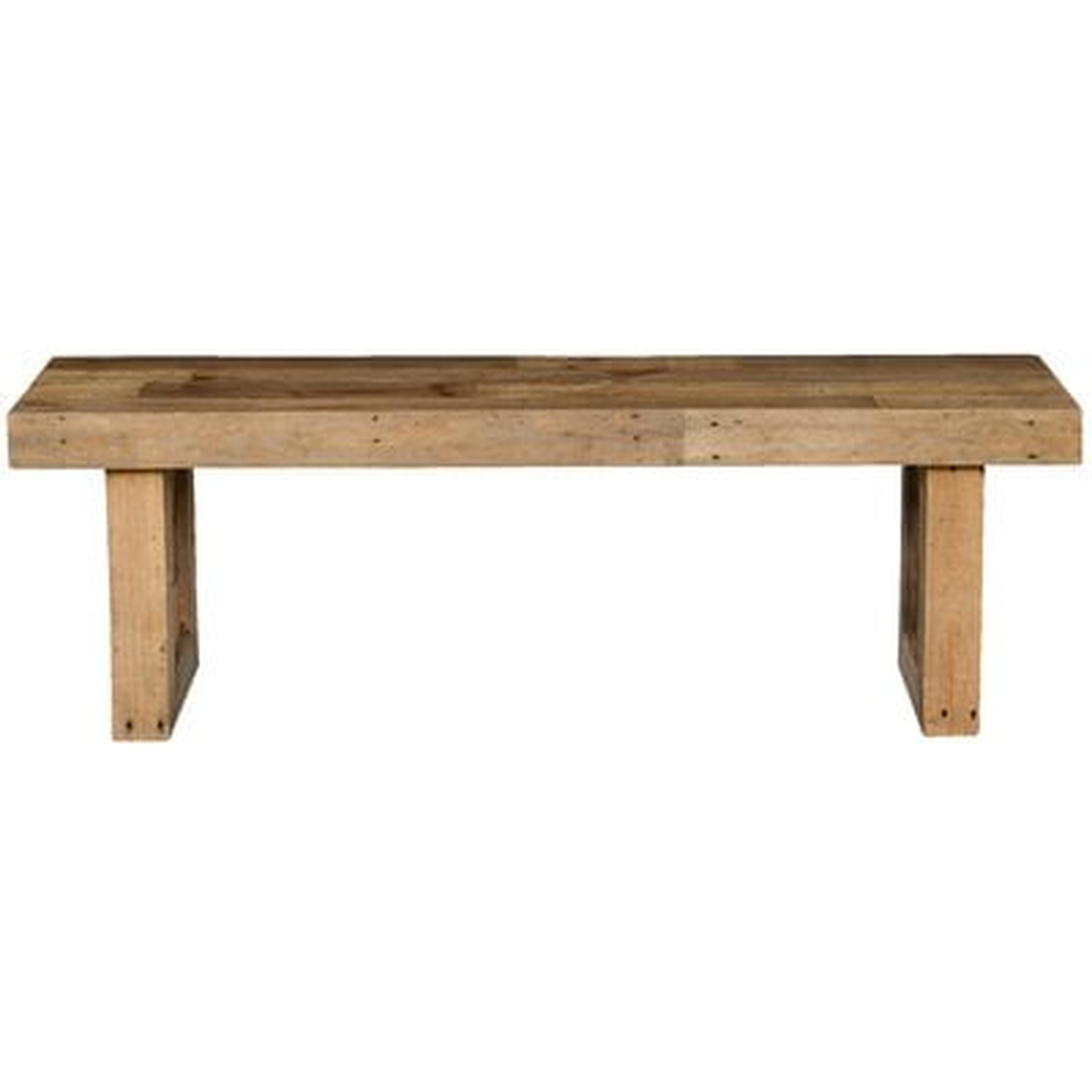 Triston Wood Bench - AllModern