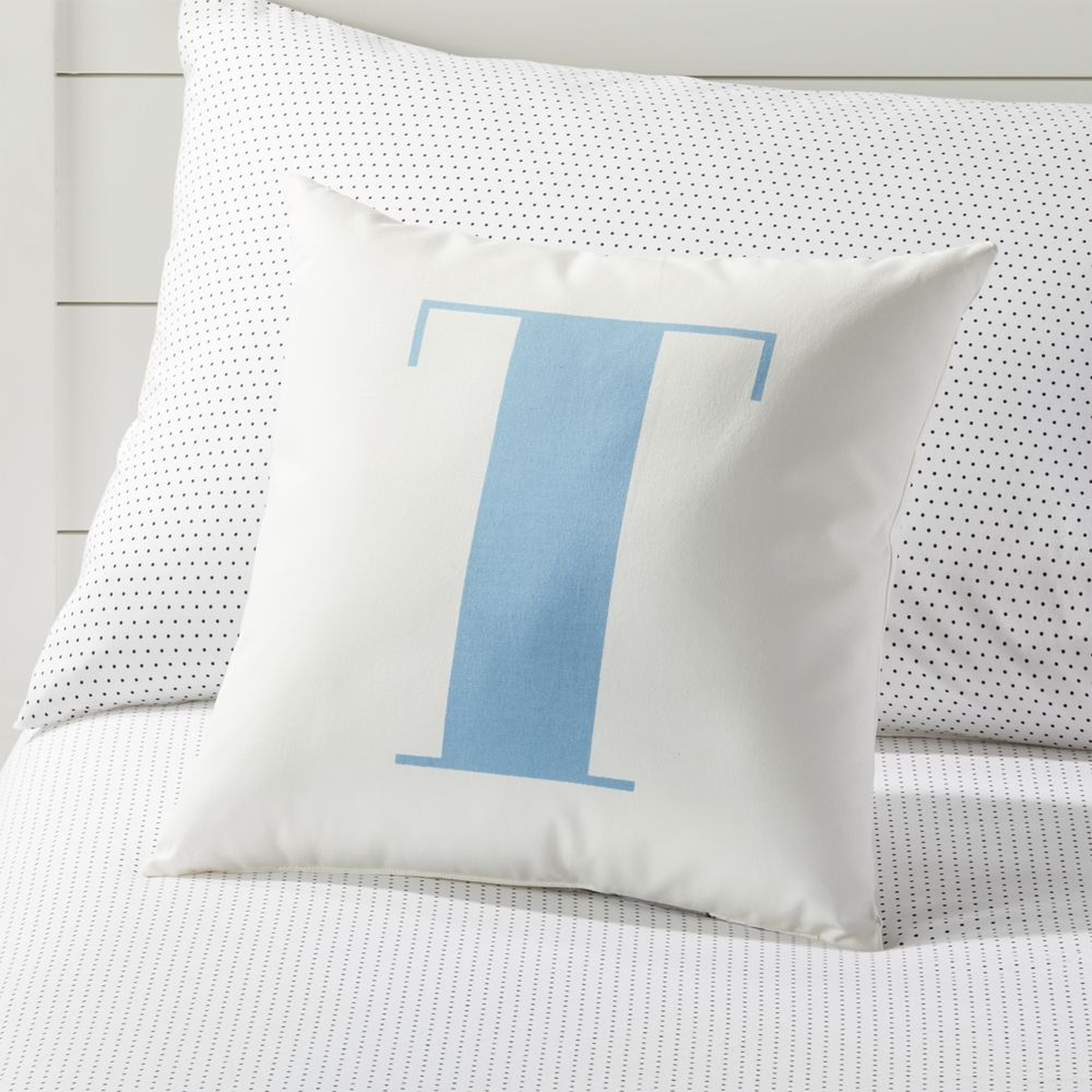 T Alphabet Throw Pillow - Crate & Kids