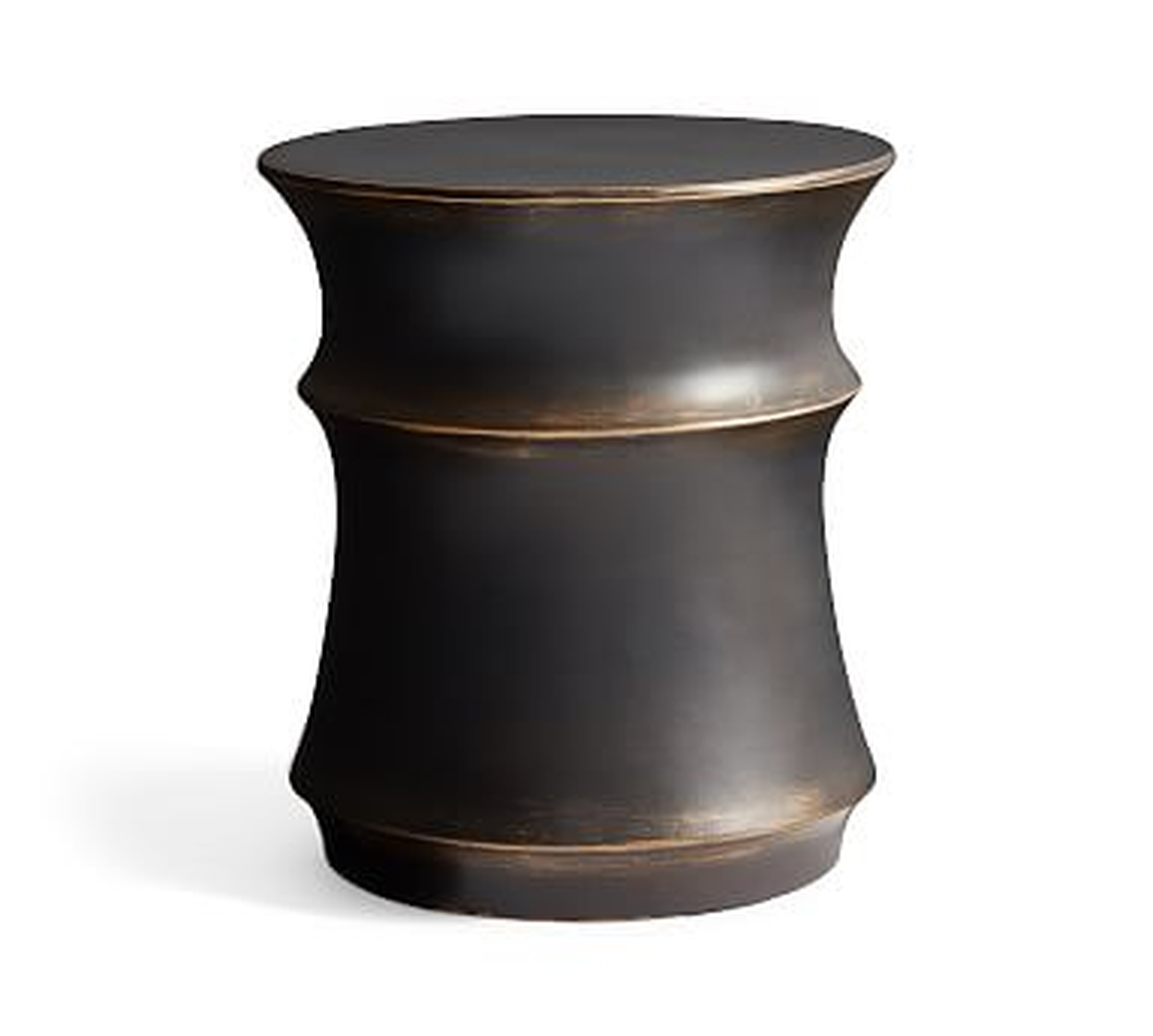 Side Table, Distressed Black - Pottery Barn