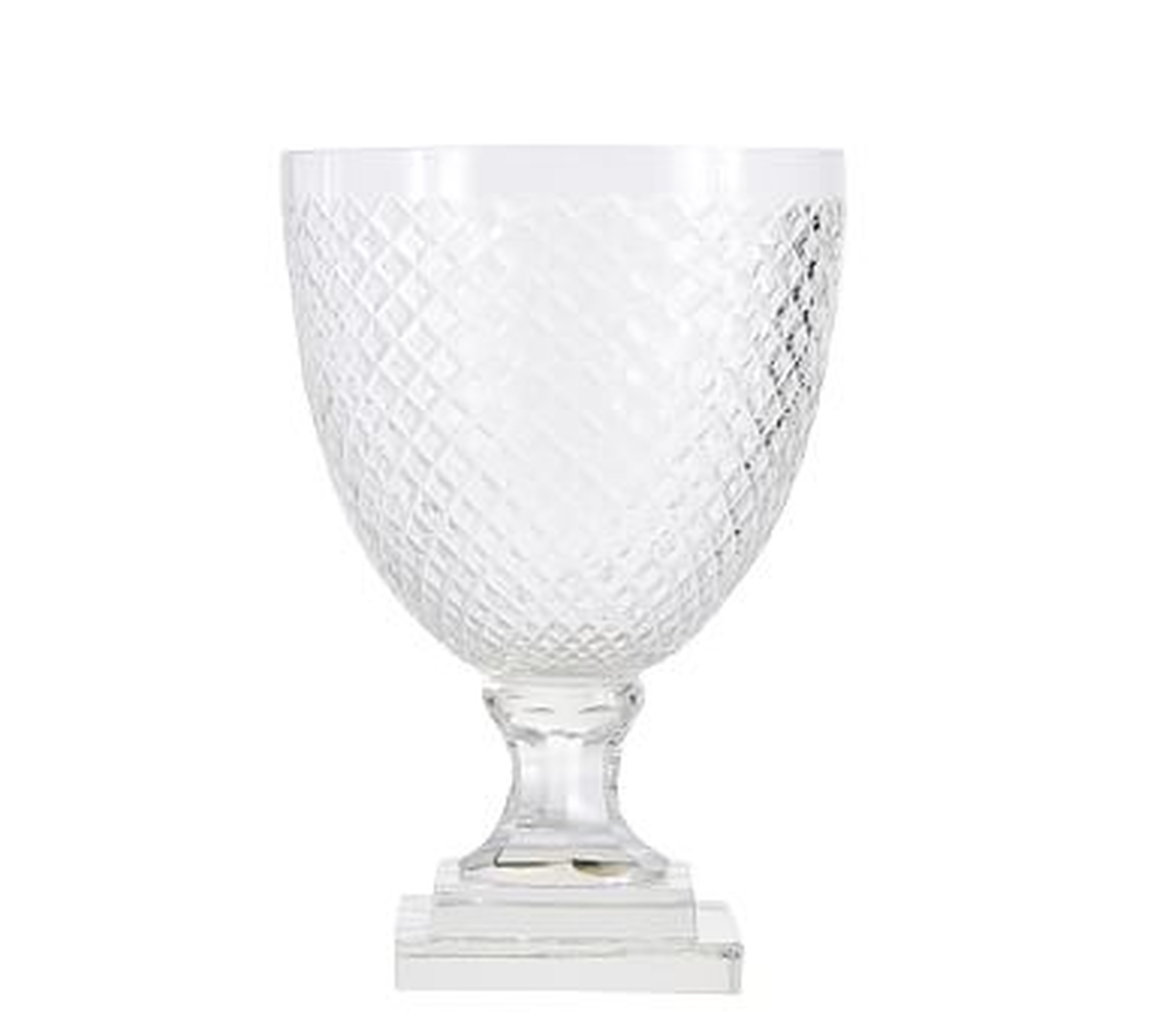 Ml Ava Vase, Clear Cut Glass, Large 12" - Pottery Barn