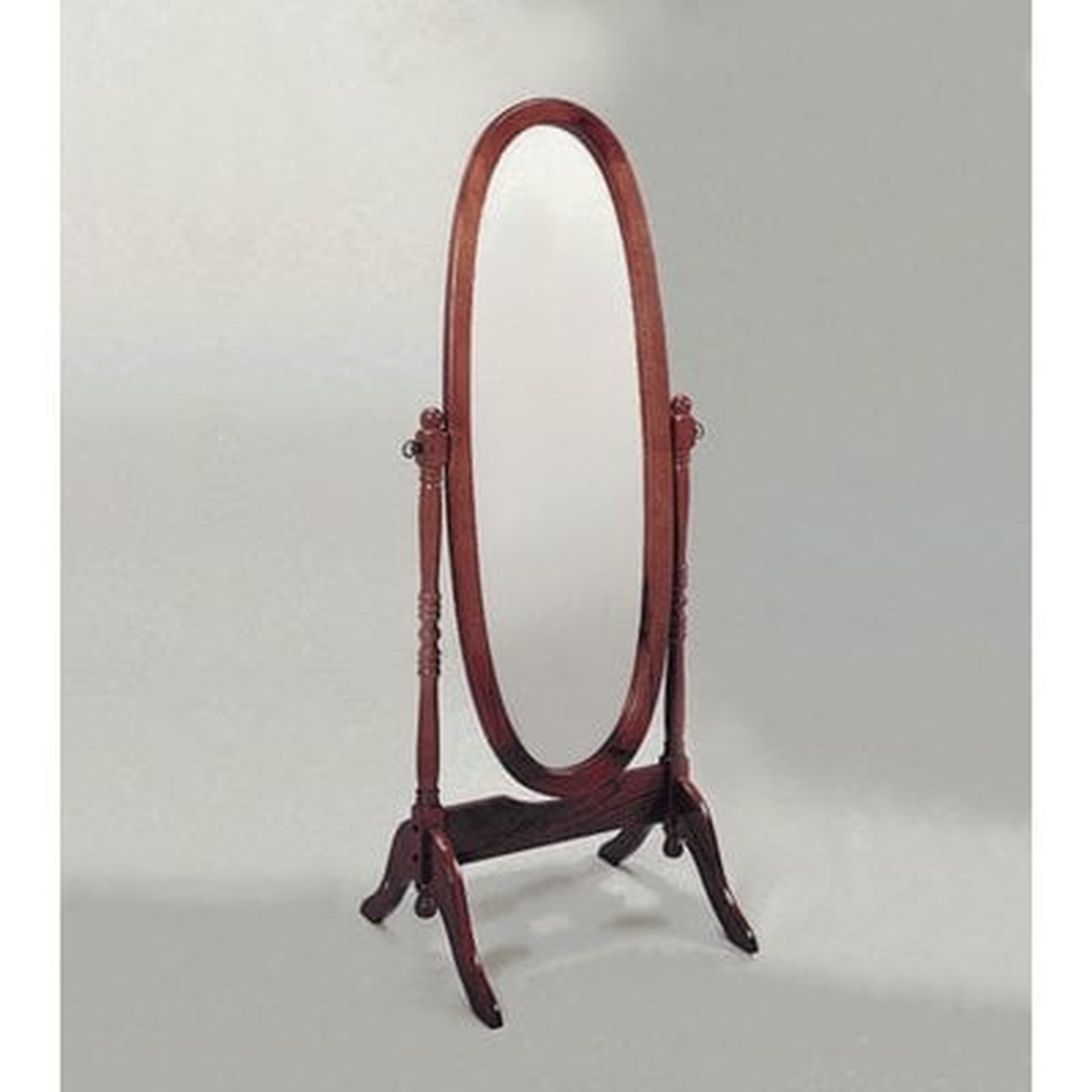Rogge Oval Cheval Mirror - Wayfair