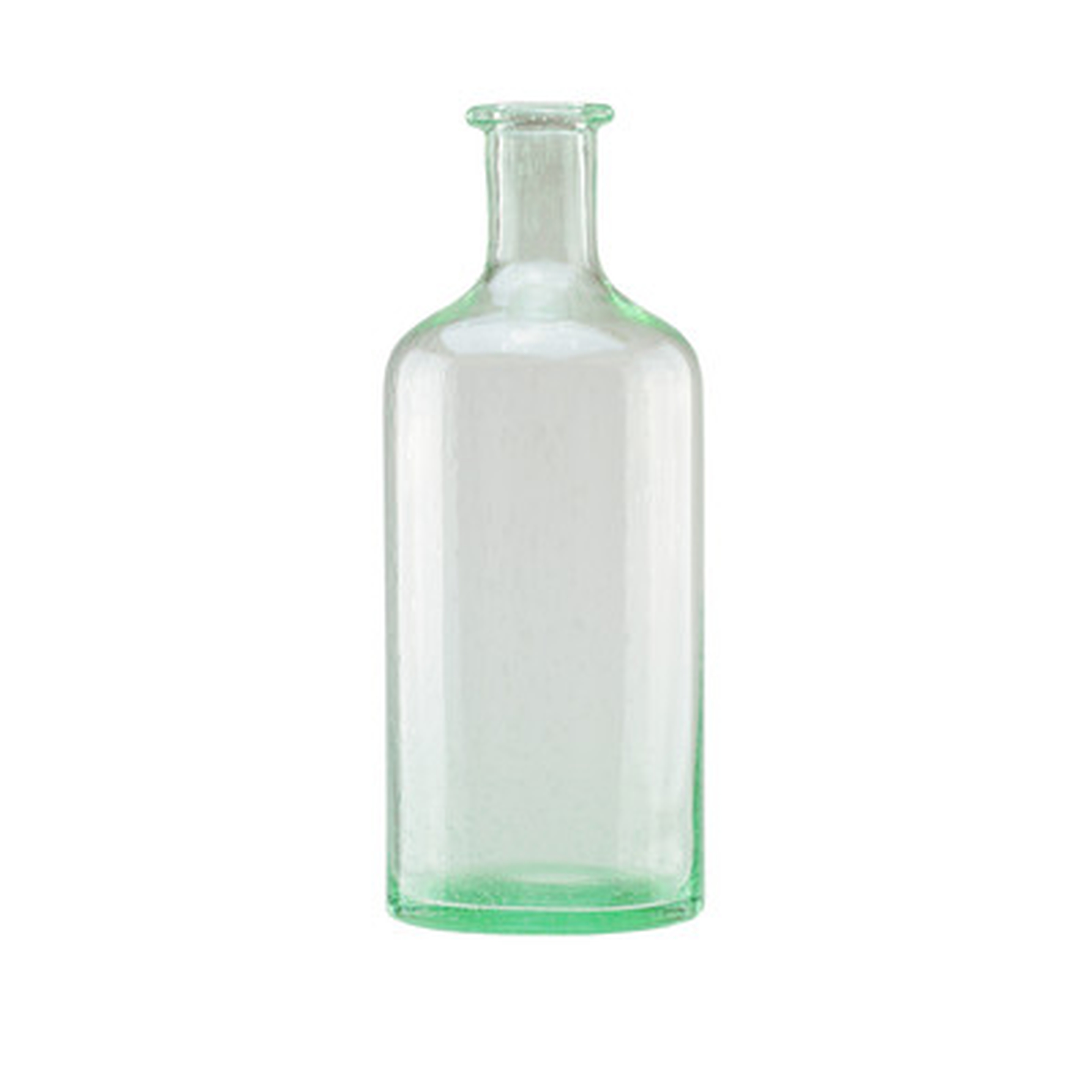 Bottle Inspired Hand Blown Bubble Glass Vase - Wayfair