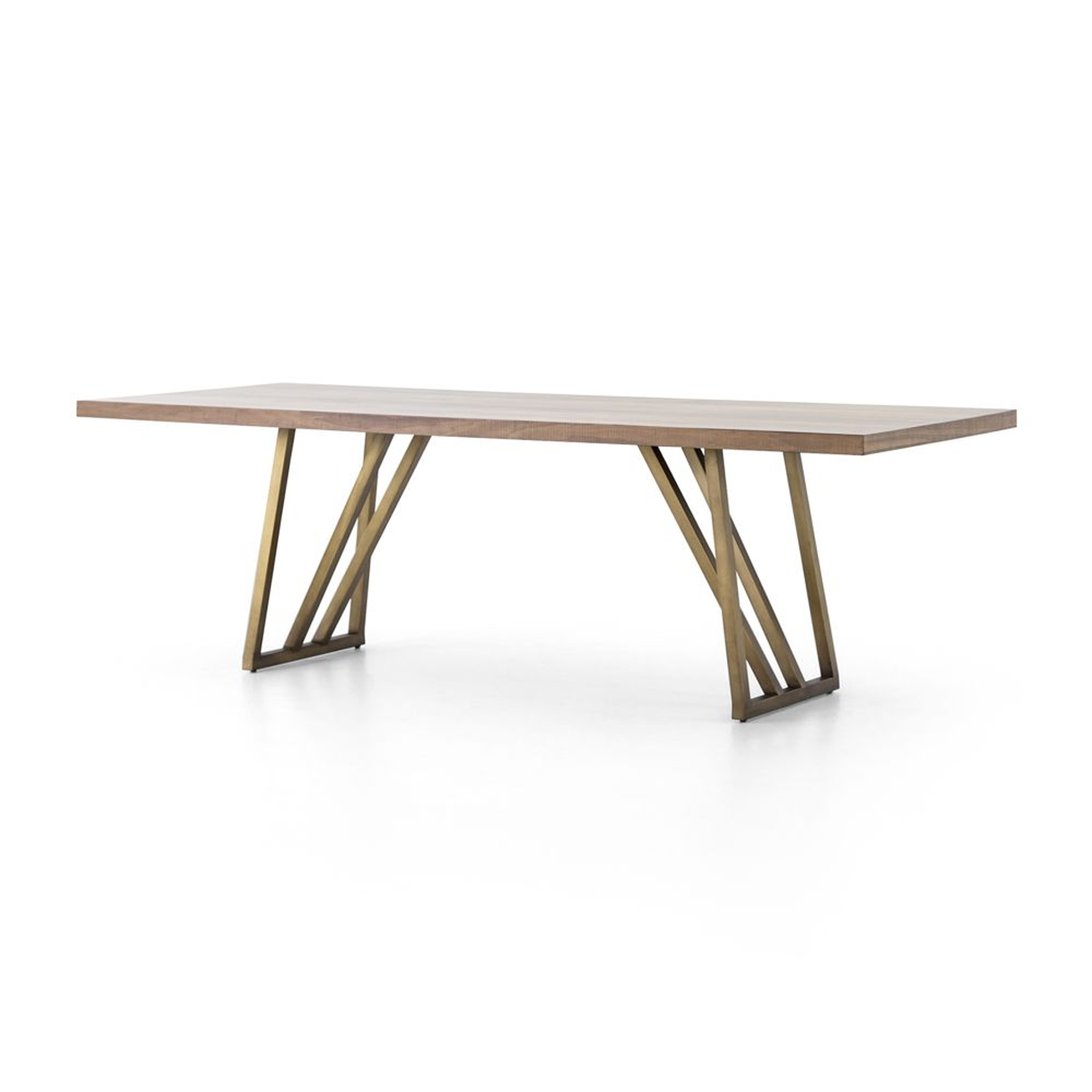 Madina Walnut Dining Table - Crate and Barrel