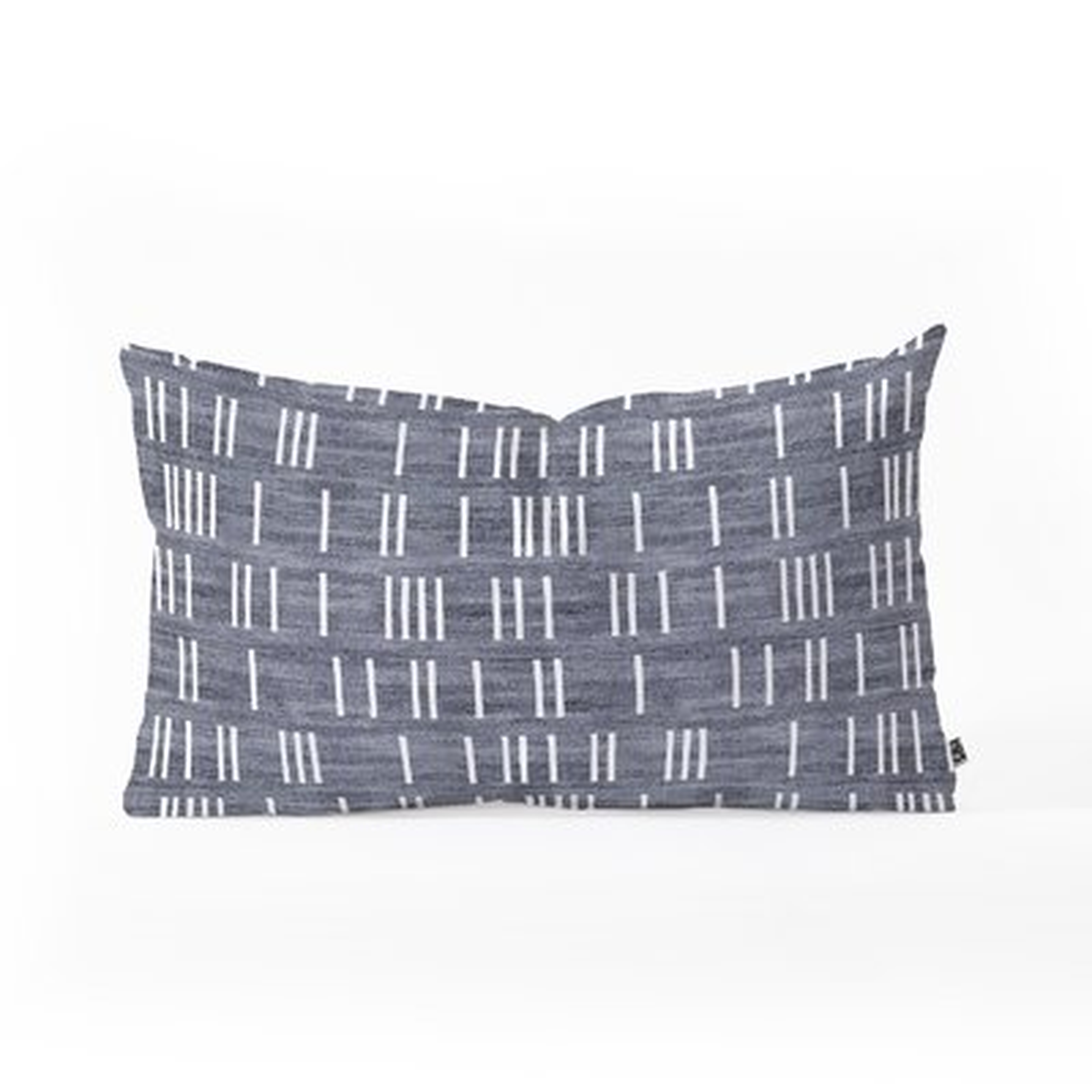Holli Zollinger Bogo Mudcloth Light Lumbar Pillow, 23" x 14" w/Polyfill Insert - Wayfair