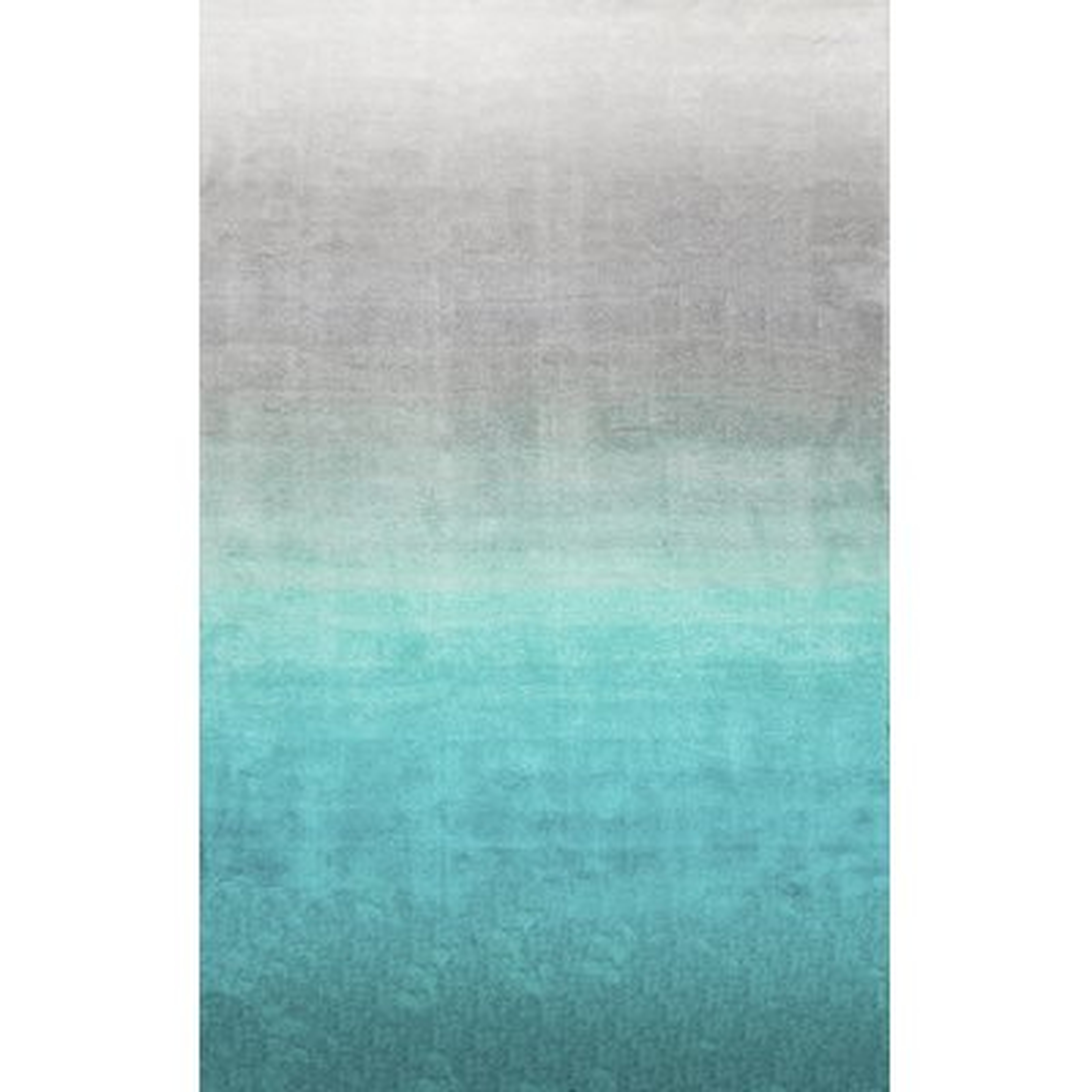 Thomason Hand-Tufted Turquoise/Gray Area Rug - AllModern