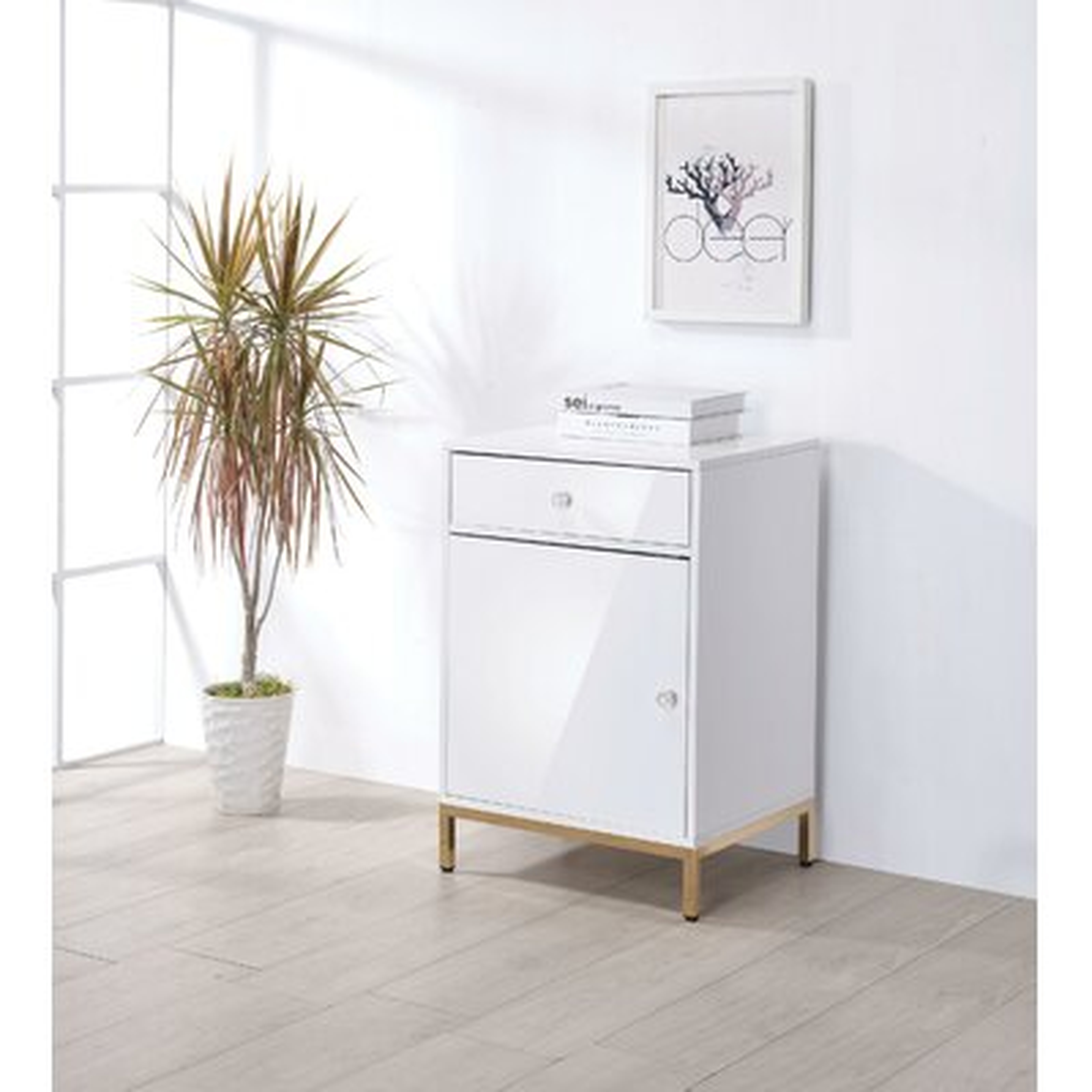 Audra 20'' Wide 1 -Drawer Vertical Filing Cabinet - Wayfair