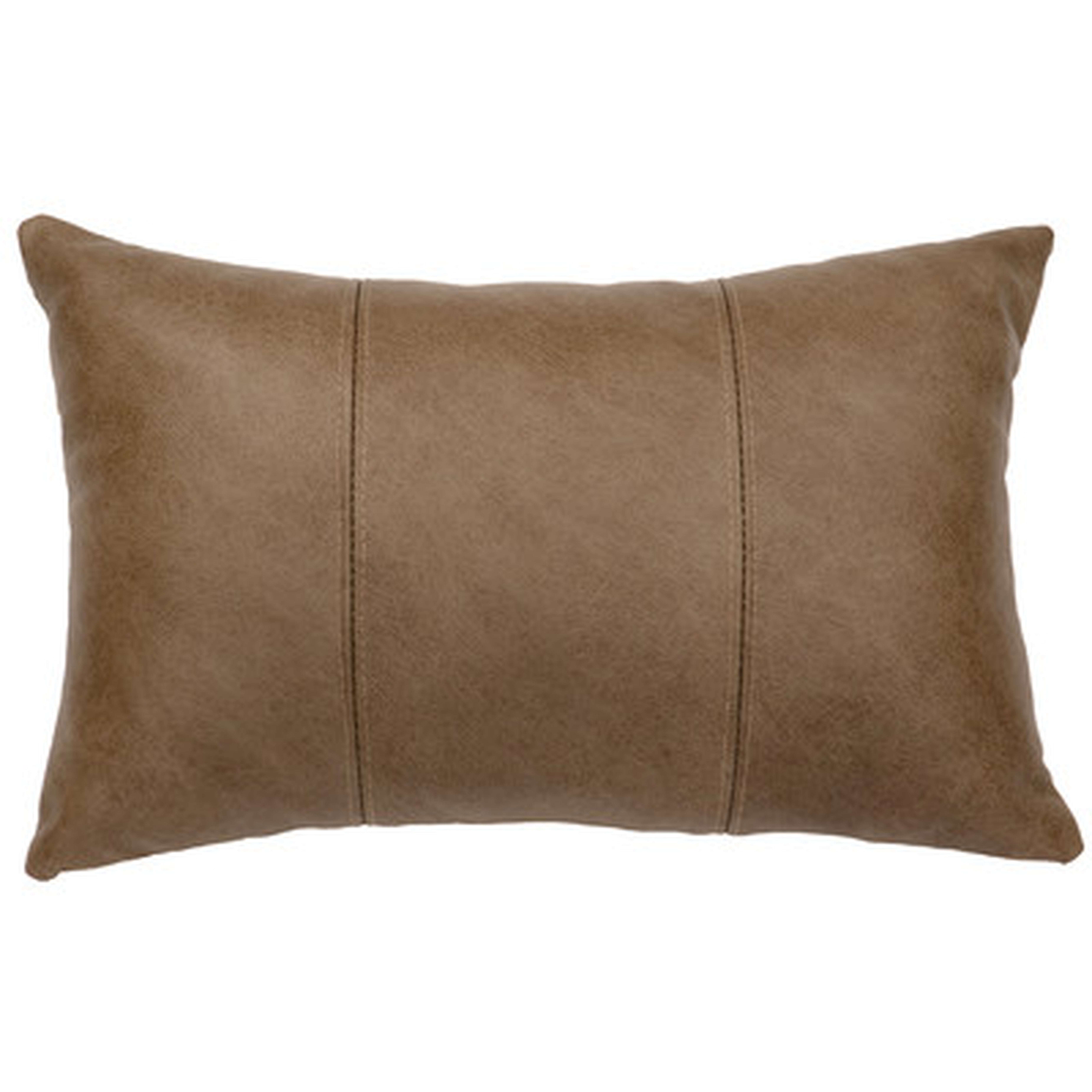 Hayfield Leather Lumbar Pillow - Wayfair