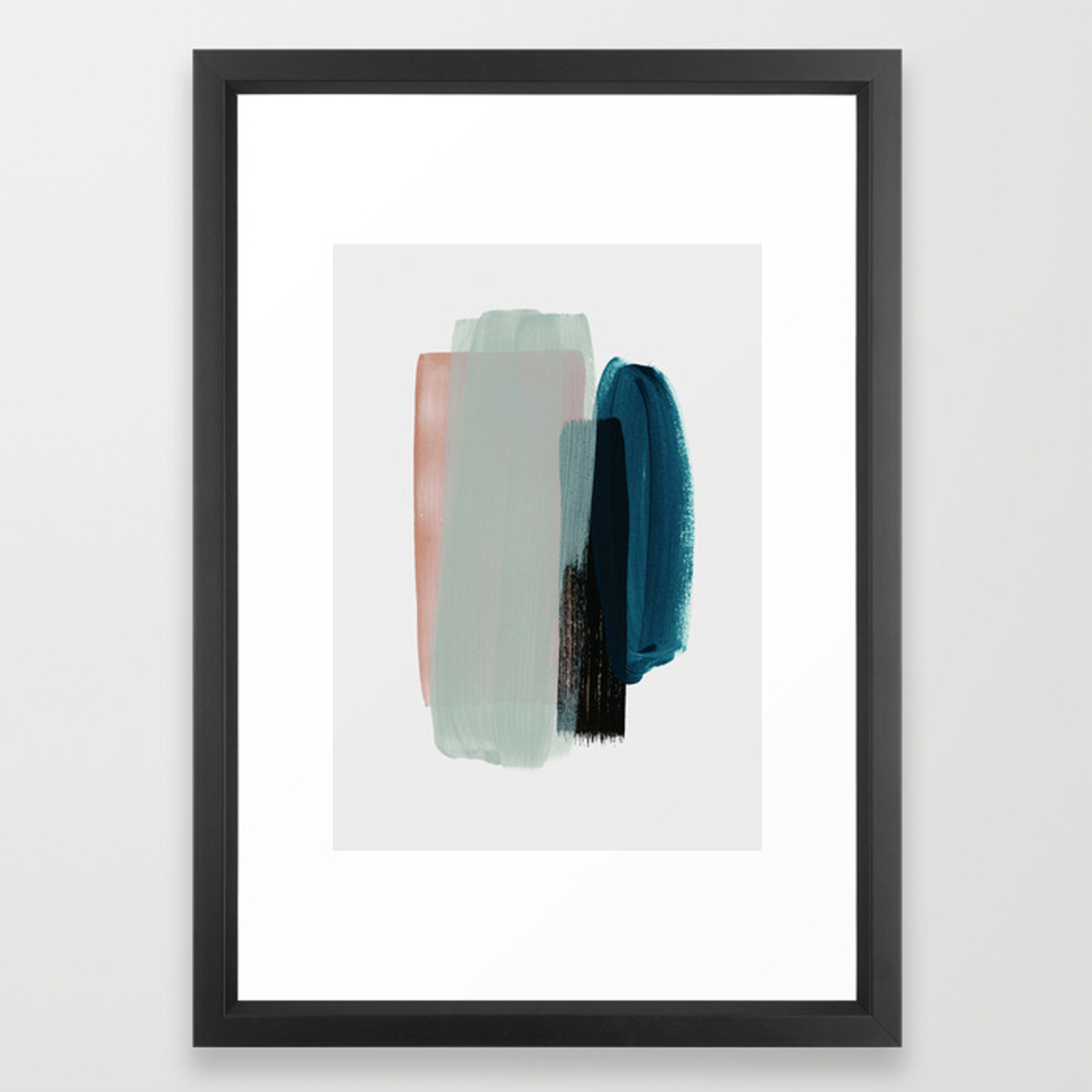 minimalism 12 Framed Art Print by Patternization - Society6