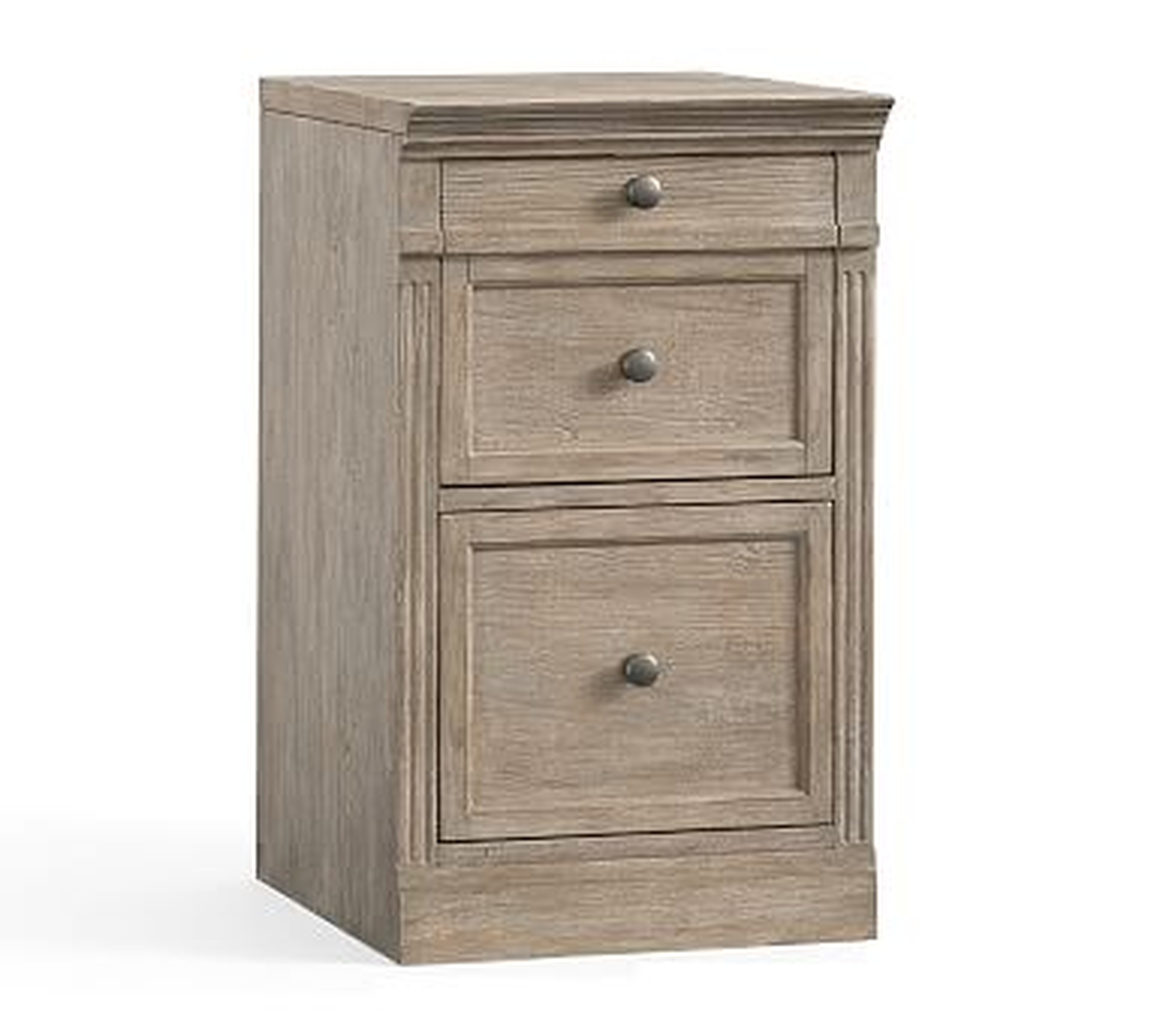 LIVINGSTON SINGLE 2-DRAWER FILE CABINET WITH TOP - Pottery Barn