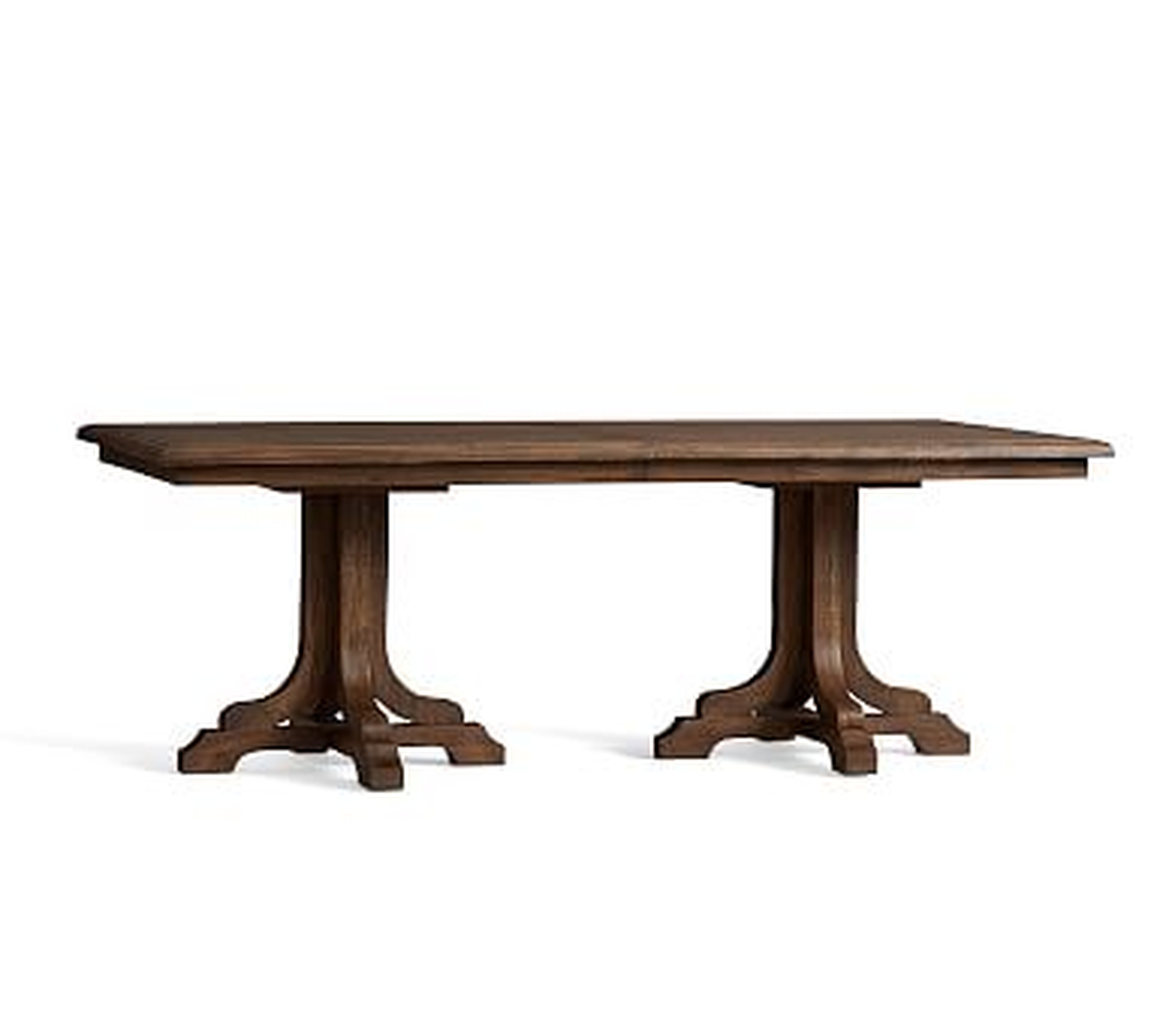 Linden Extending Dining Table , Mink Brown - Pottery Barn