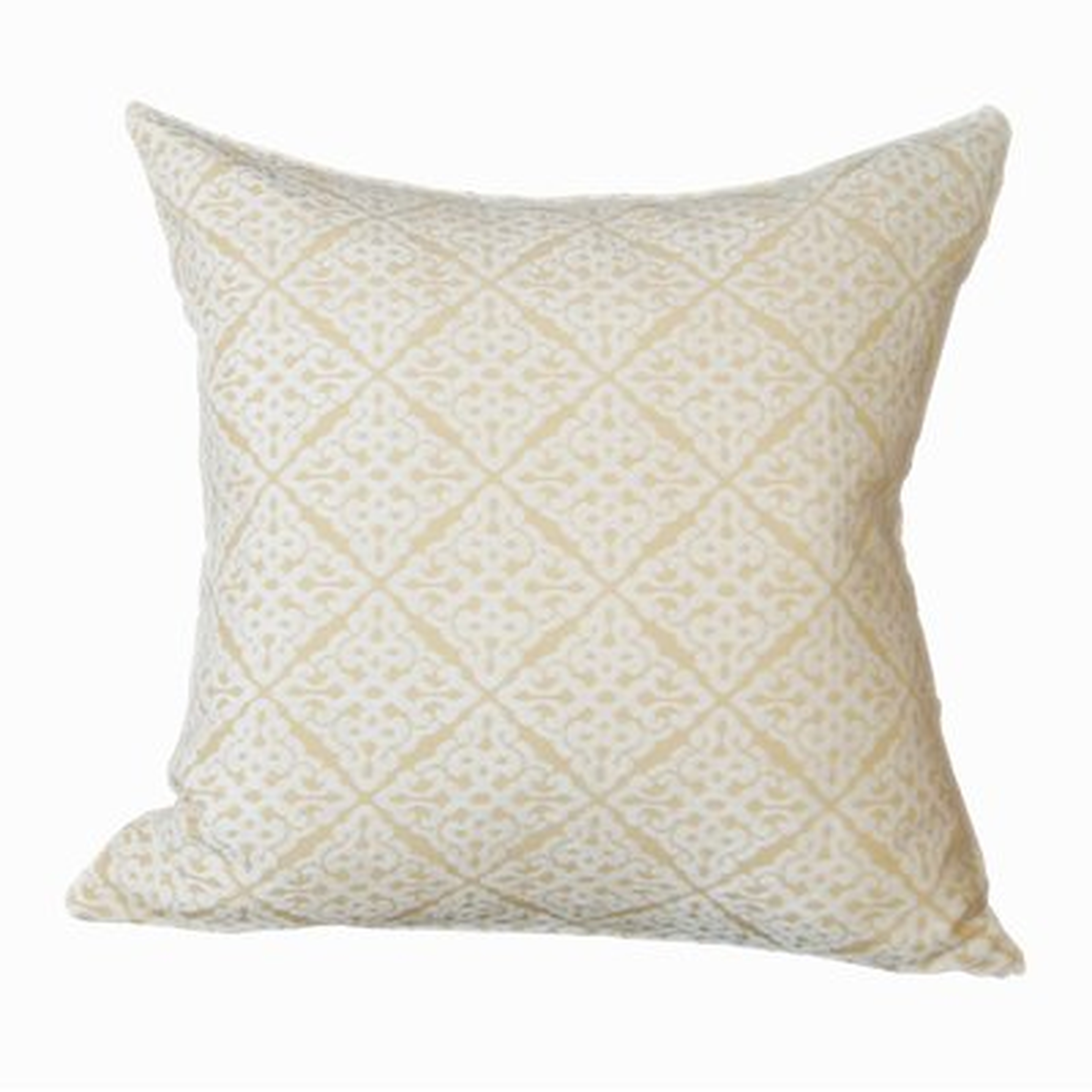 Chenille Jacquard Throw Pillow - Wayfair