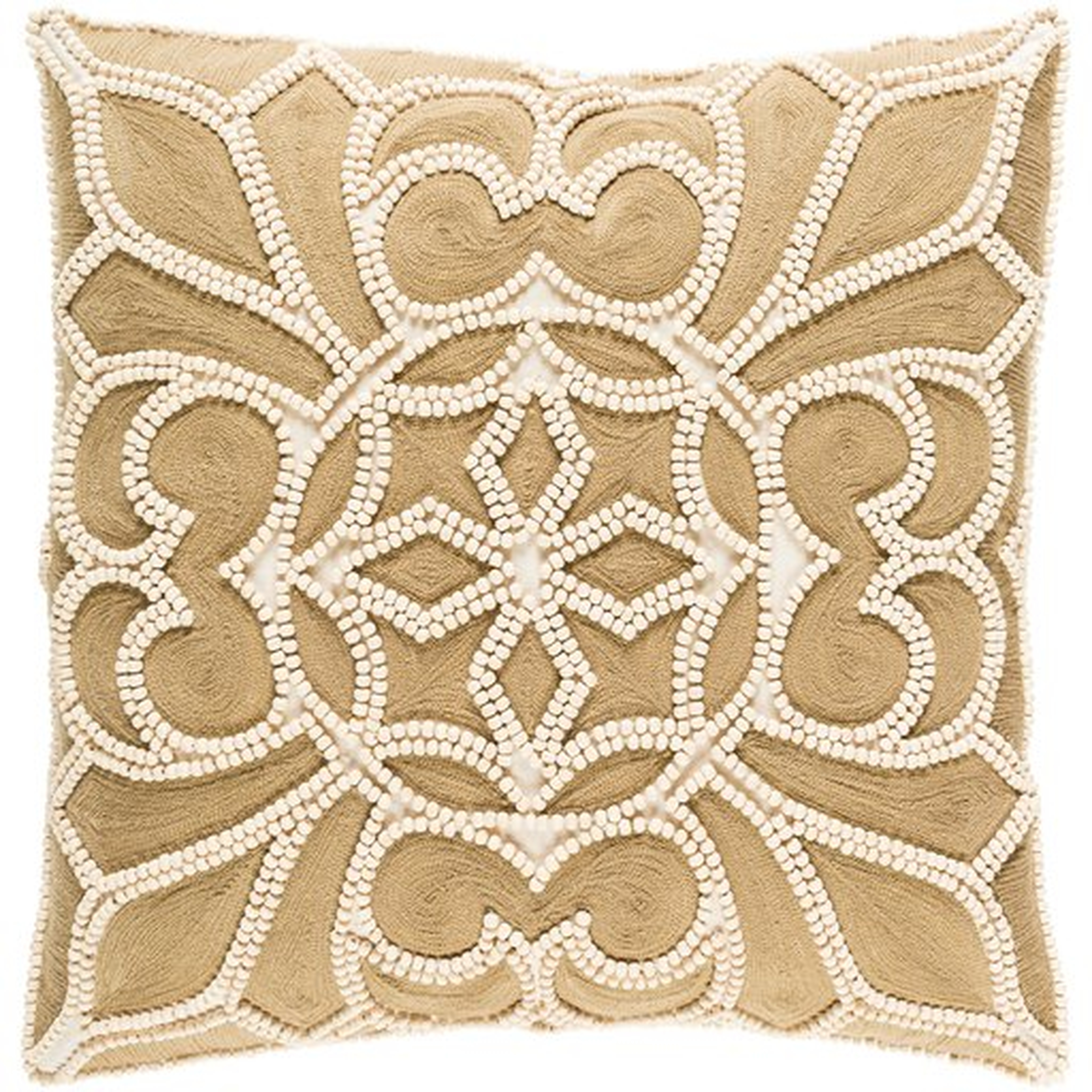 Pastiche Throw Pillow, 20" x 20", with down insert - Surya