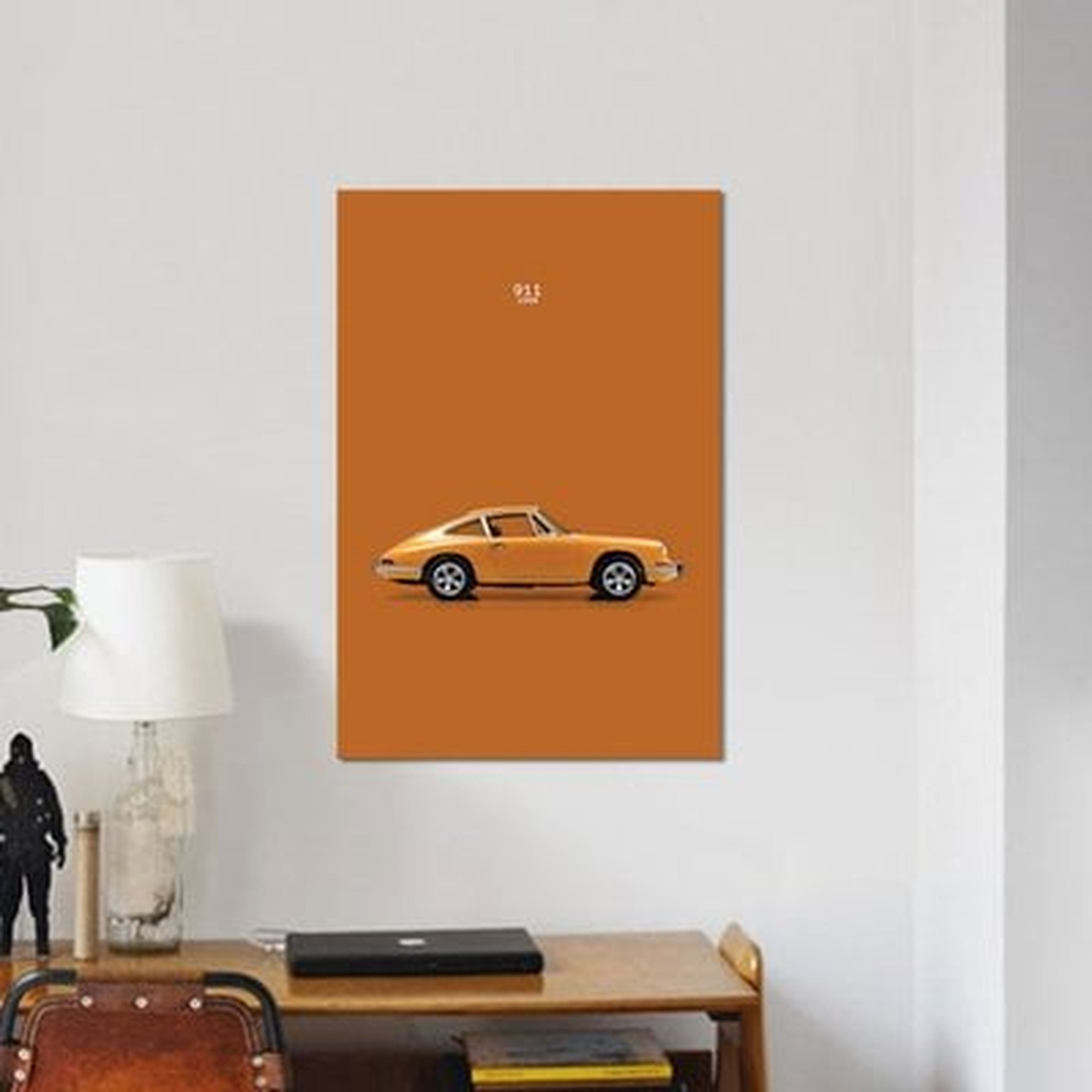 '1968 Porsche 911' Graphic Art Print on Canvas - Wayfair