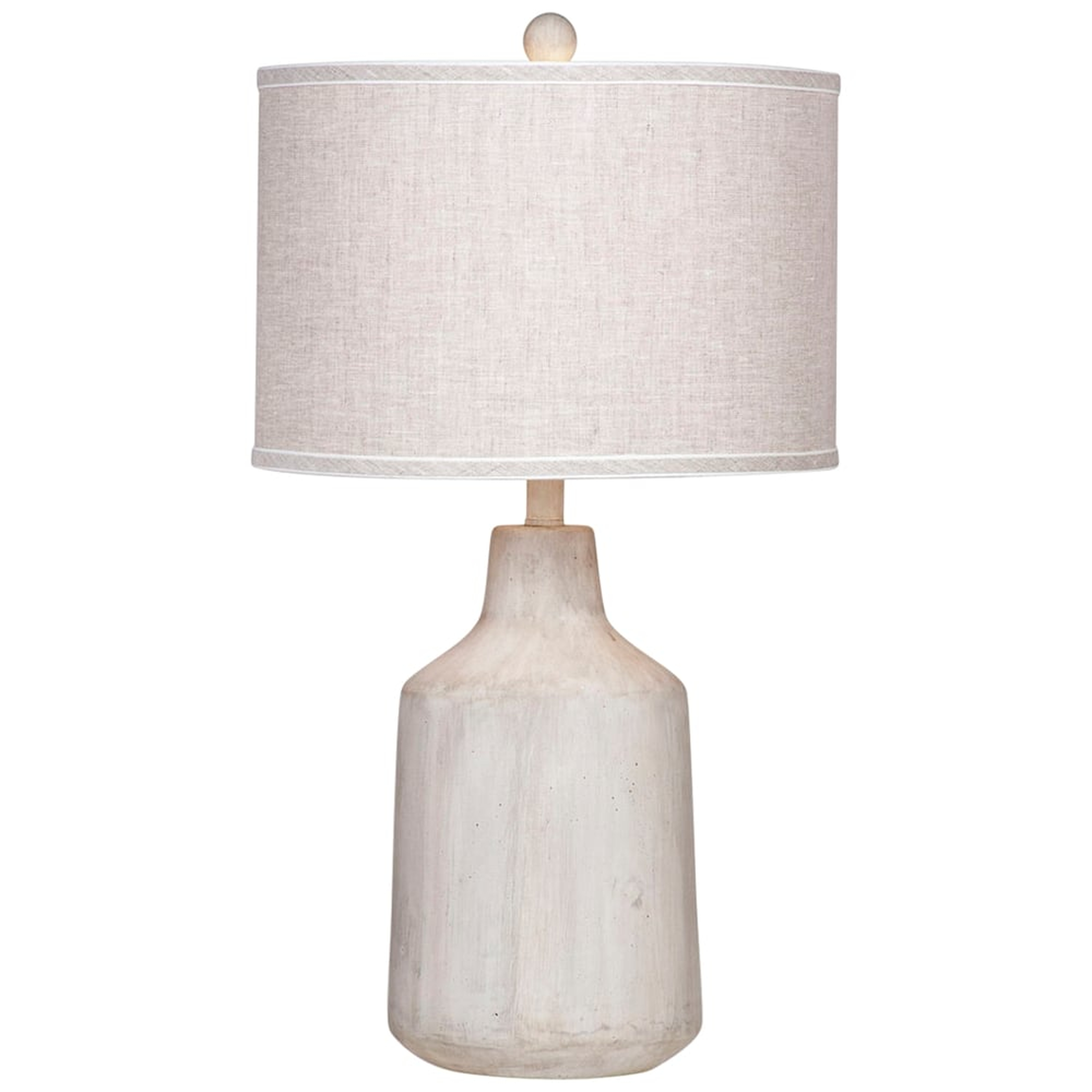 Dalton Natural Cement Table Lamp - Style # 58K88 - Lamps Plus