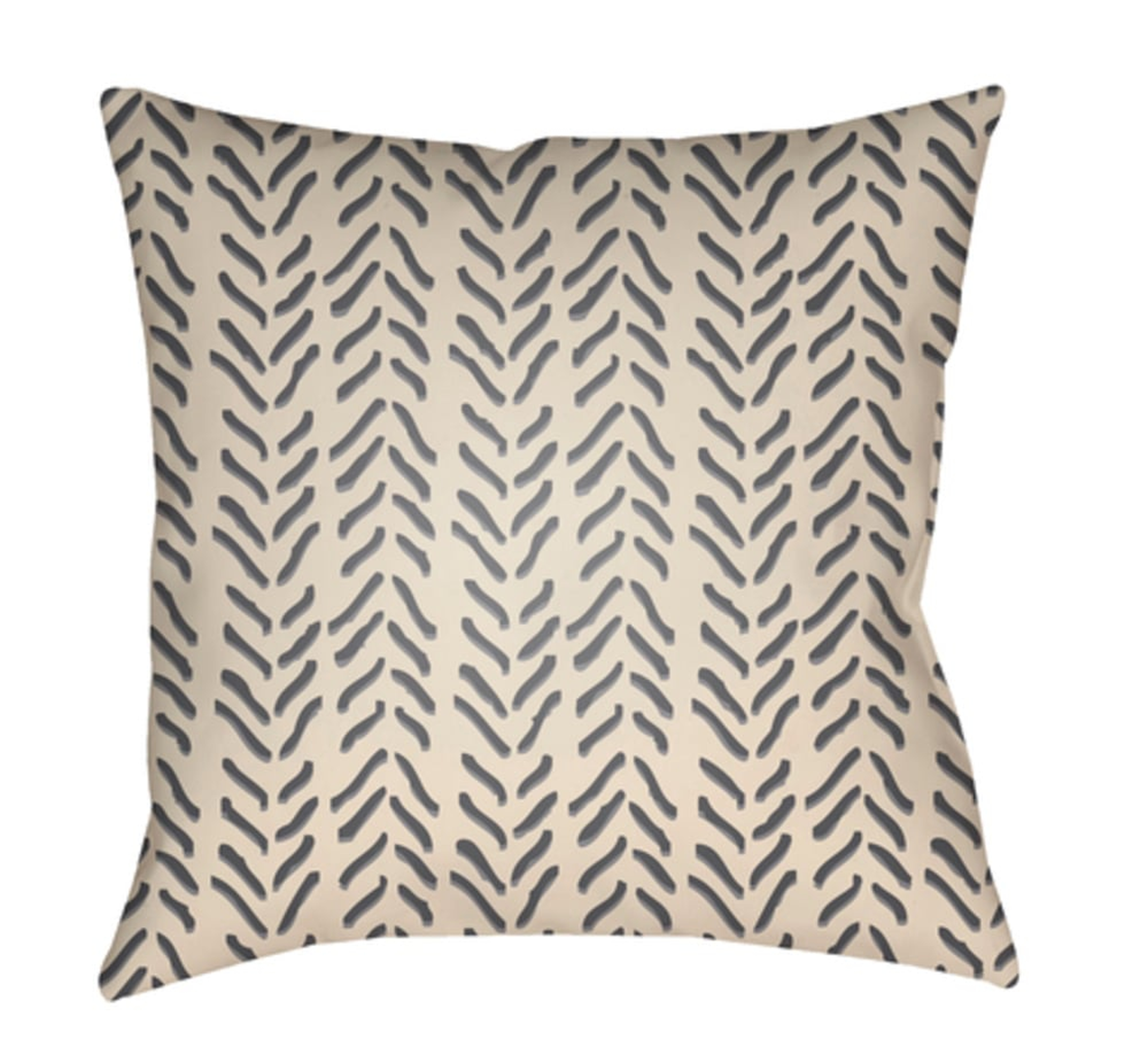 Textures - 18" x 18" Pillow Cover - Surya